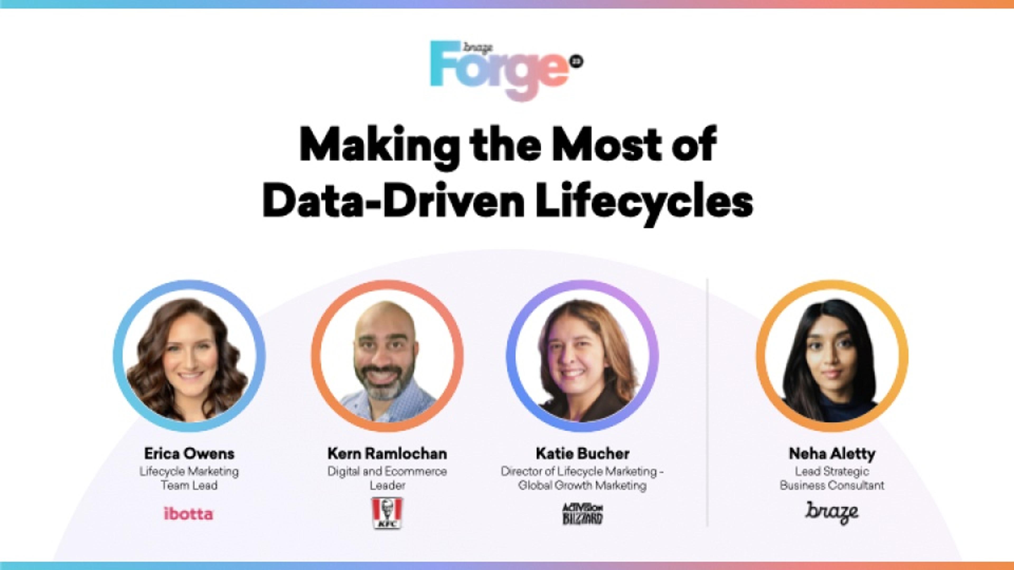 Making the Most of Data-Driven Lifecycles