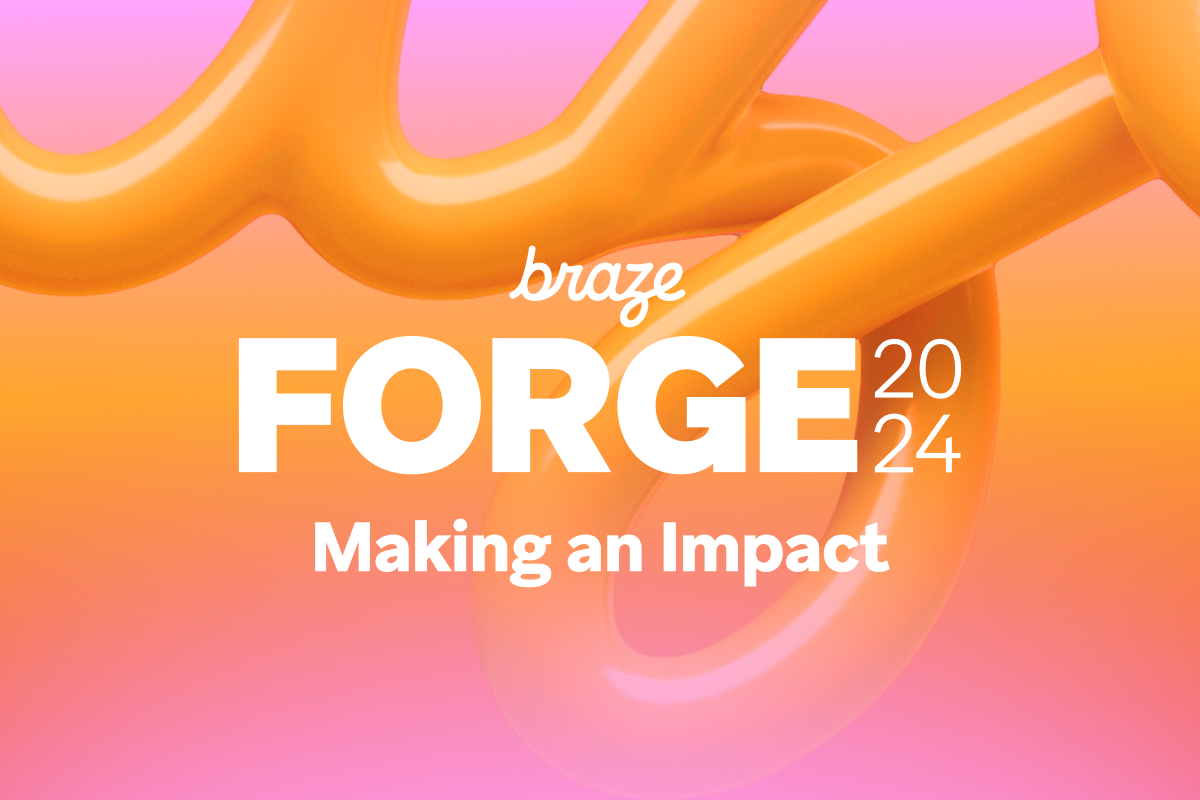 an advertisement for braze forge 24 making an impact