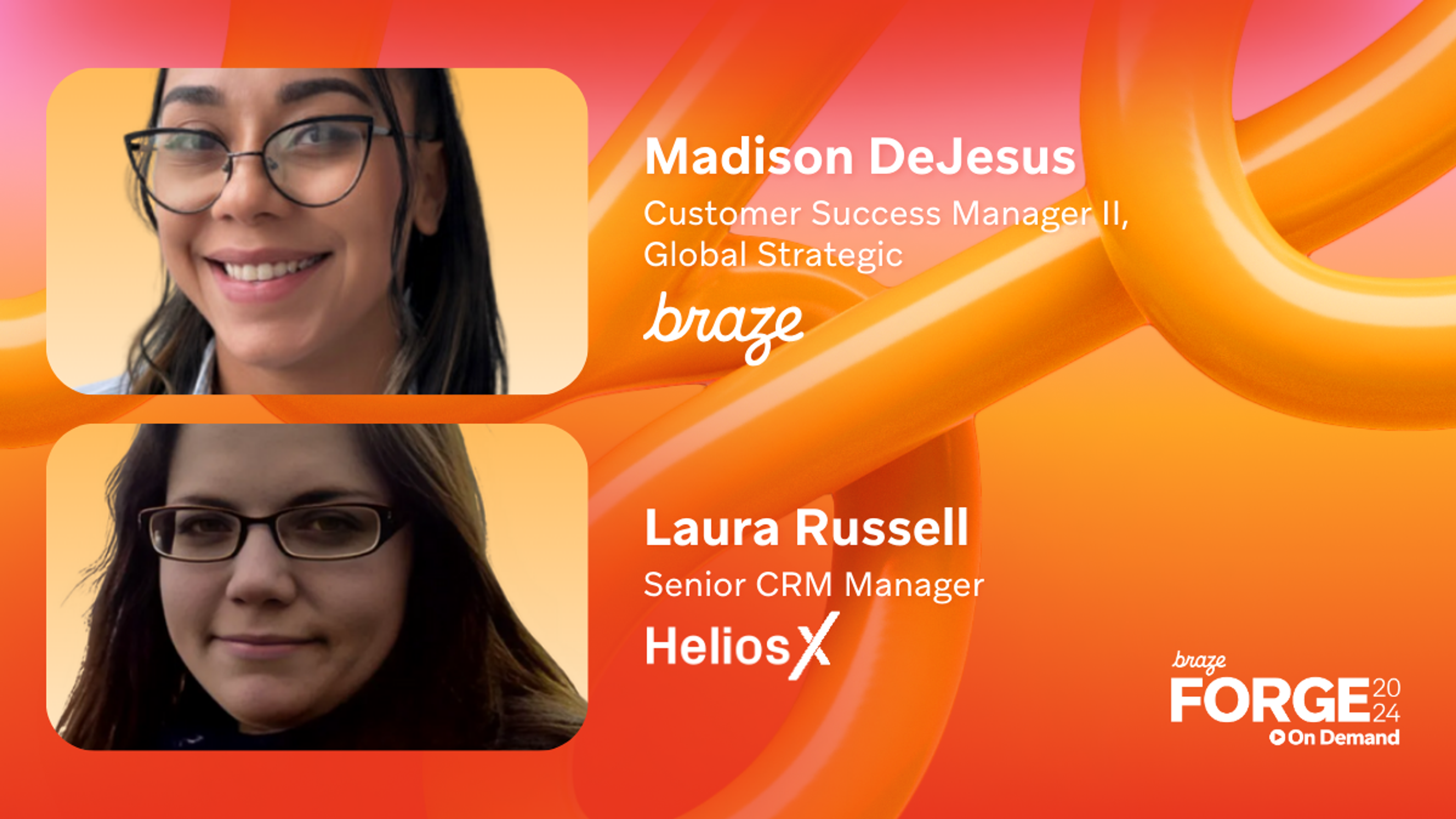 Madison DeJesus and Laura Russell discuss The Building Blocks of Beautiful Customer Engagement