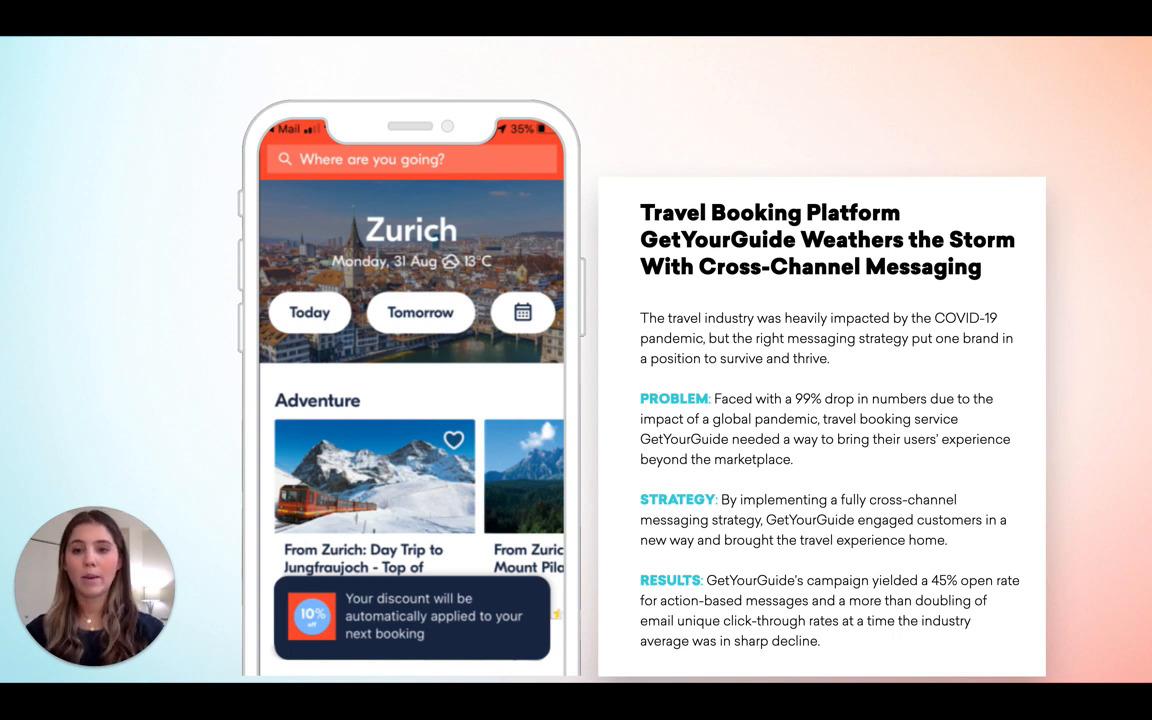 Testimonial-GetYourGuide Weathers the Storm with Cross-Channel Messaging