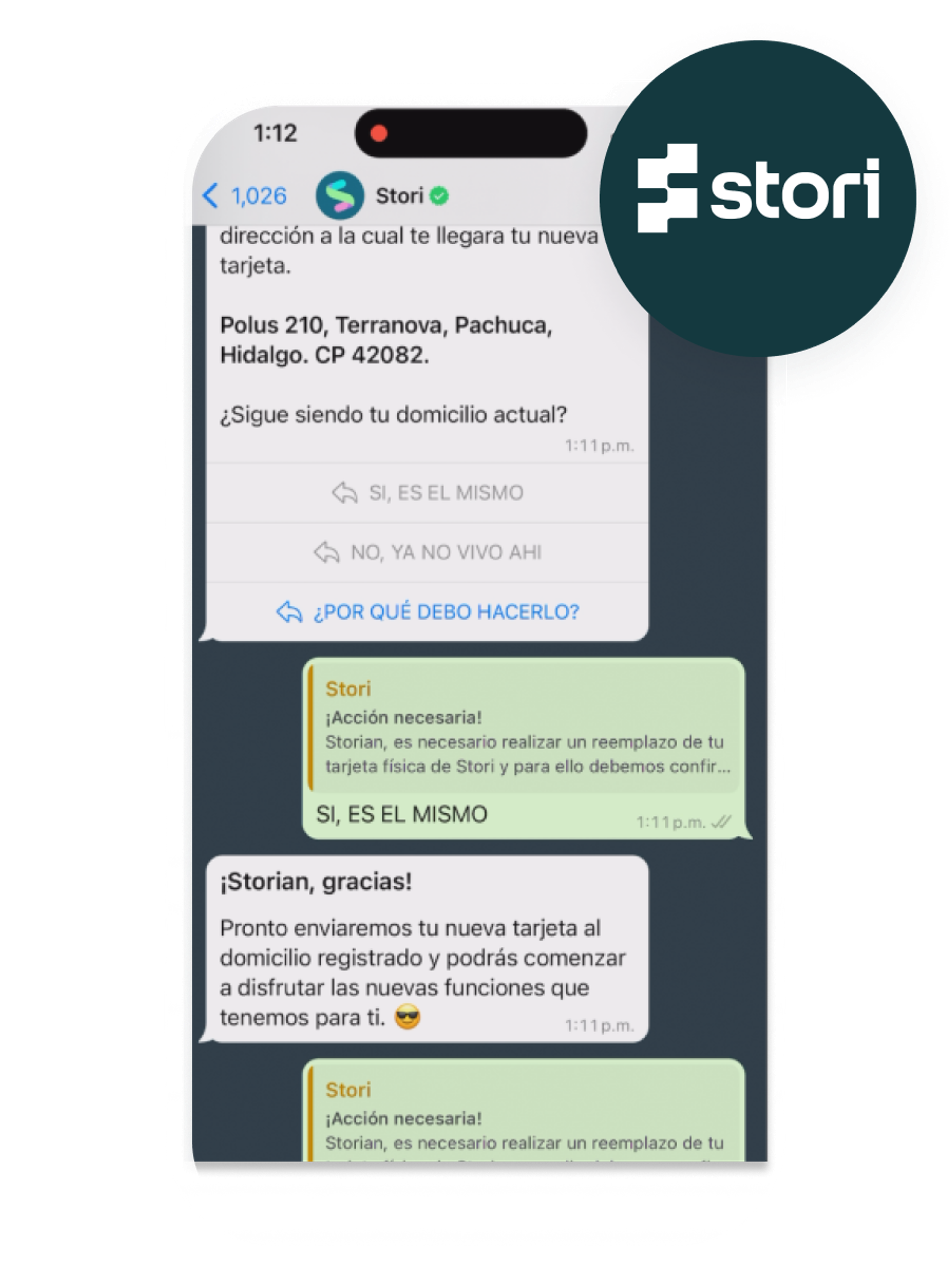 Stori improves the customer experience with interactive WhatsApp messaging
