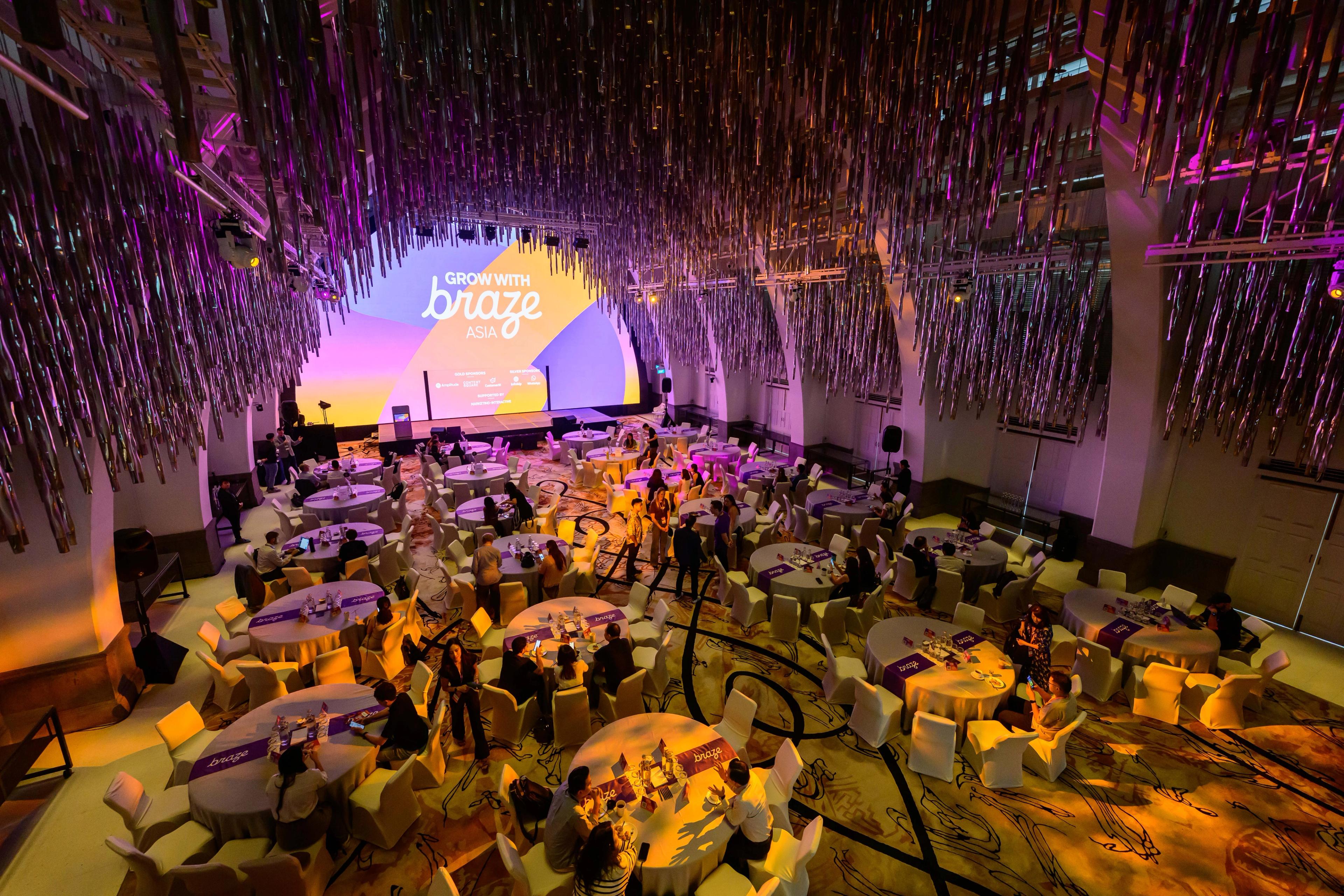 the grow with braze event hall