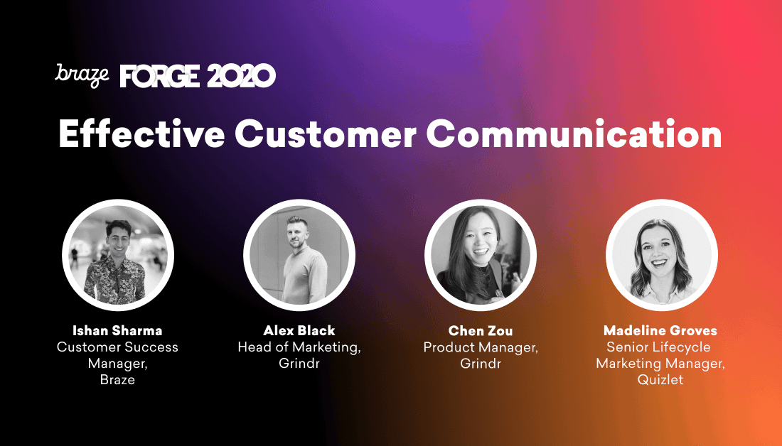 FORGE 2020: Effective Customer Communication