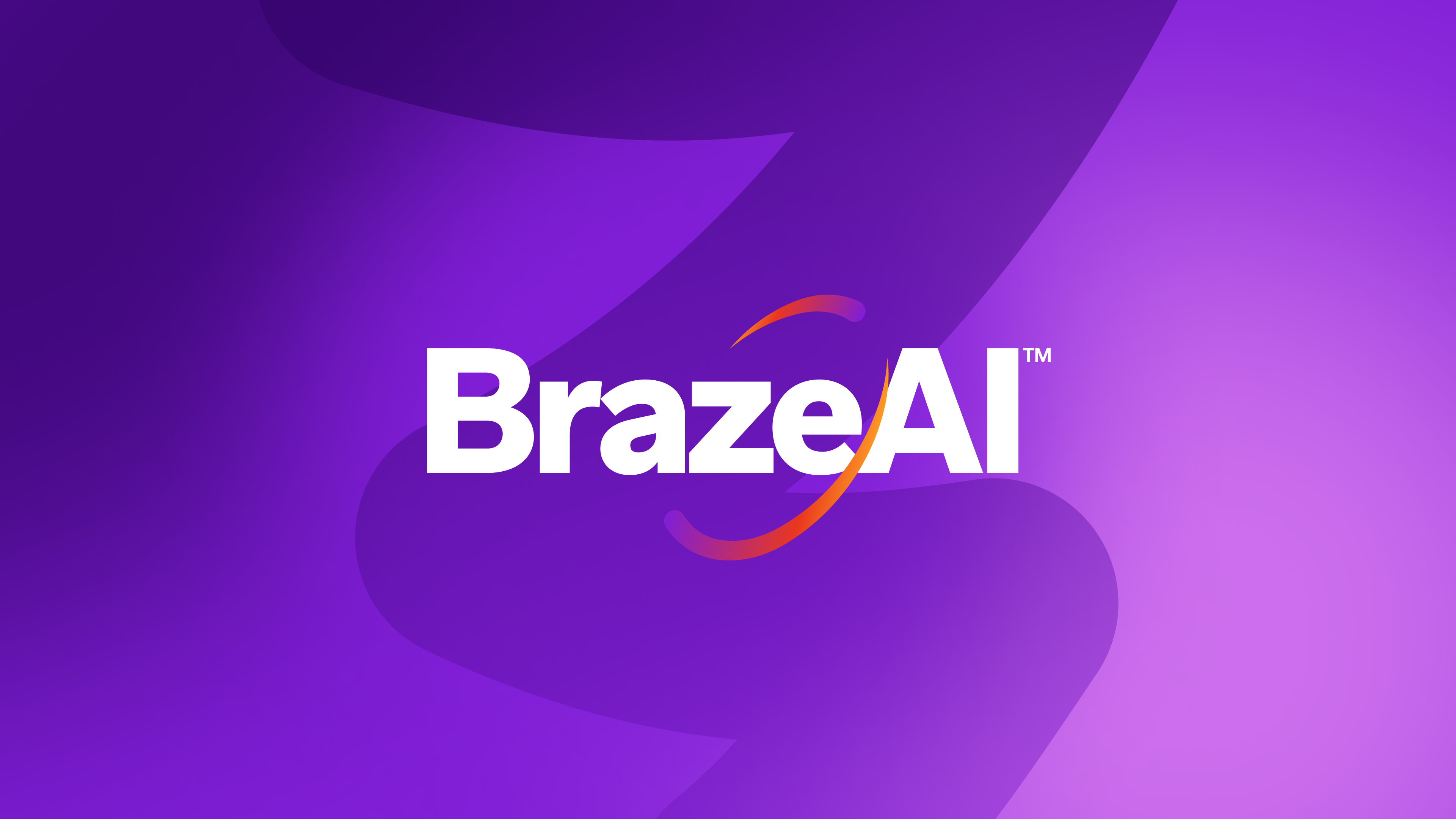 a brazeal logo on a purple background