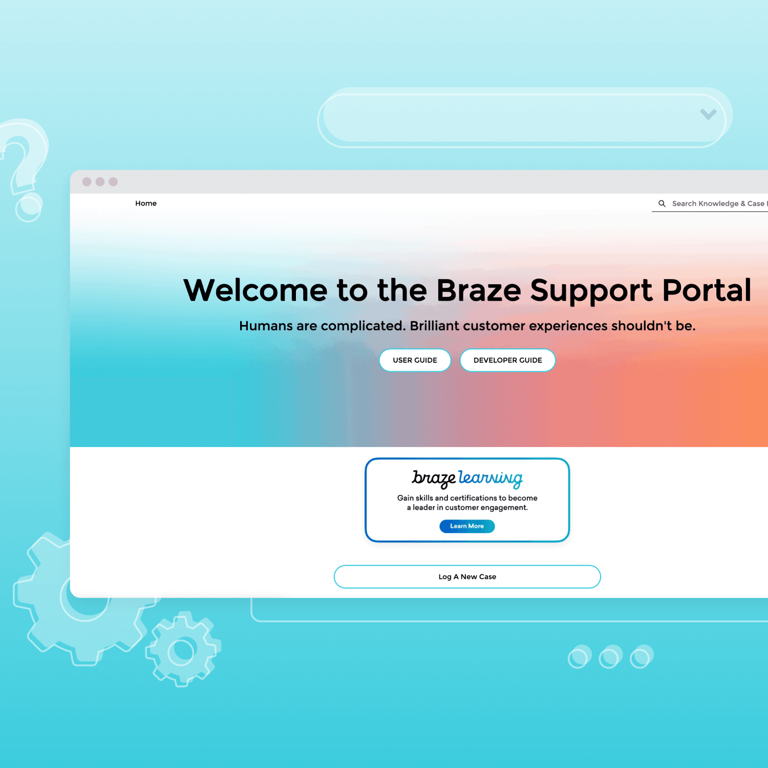 How Braze Worked Across Teams to Build a Support Portal
