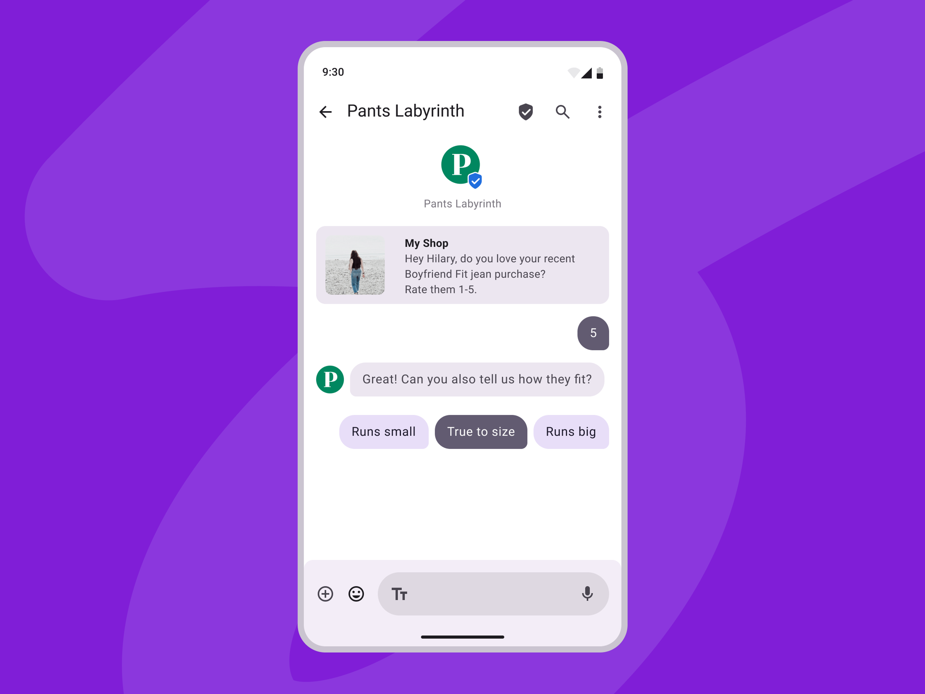 a phone with pants labyrinth on the screen