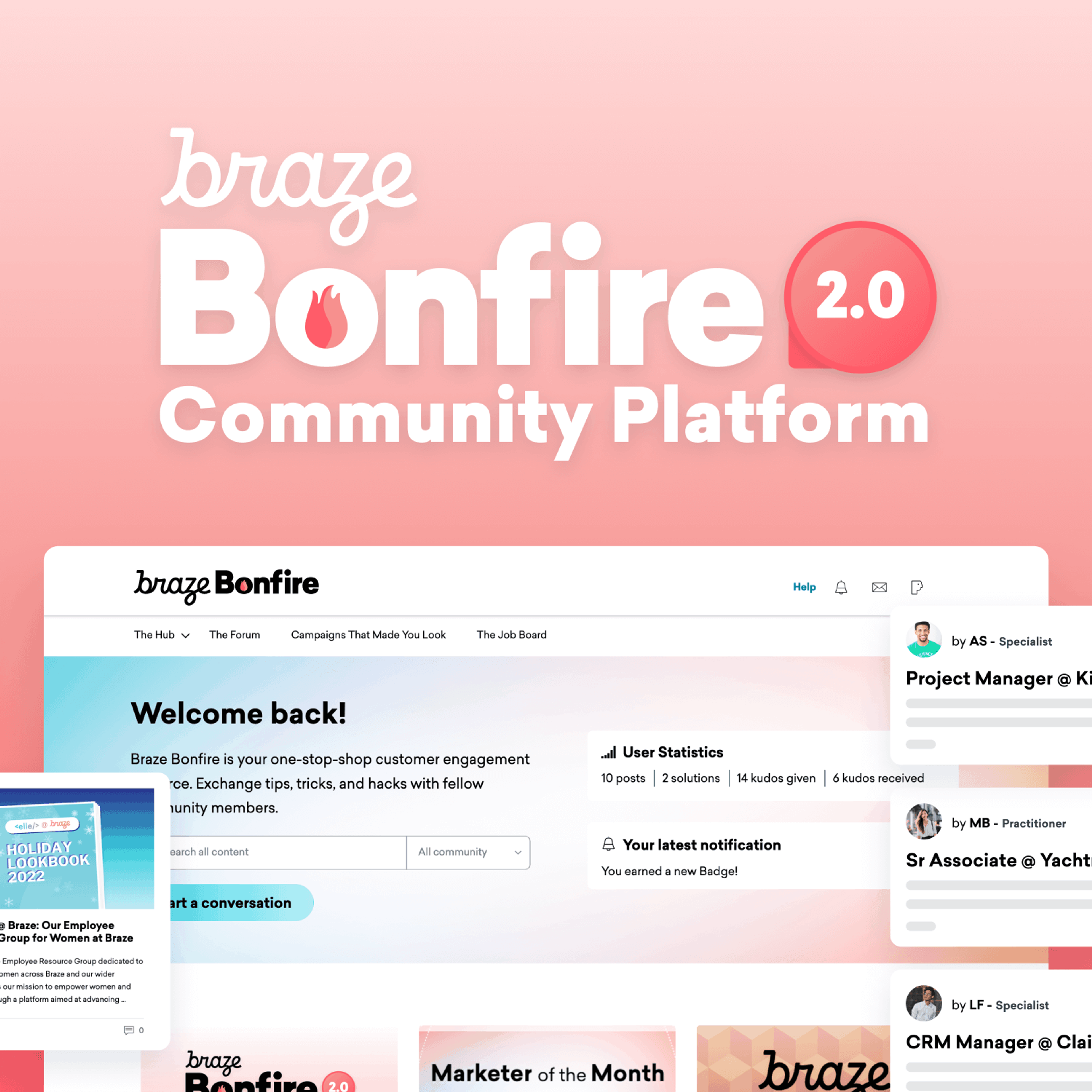 Explore the Expanded Braze Bonfire Community