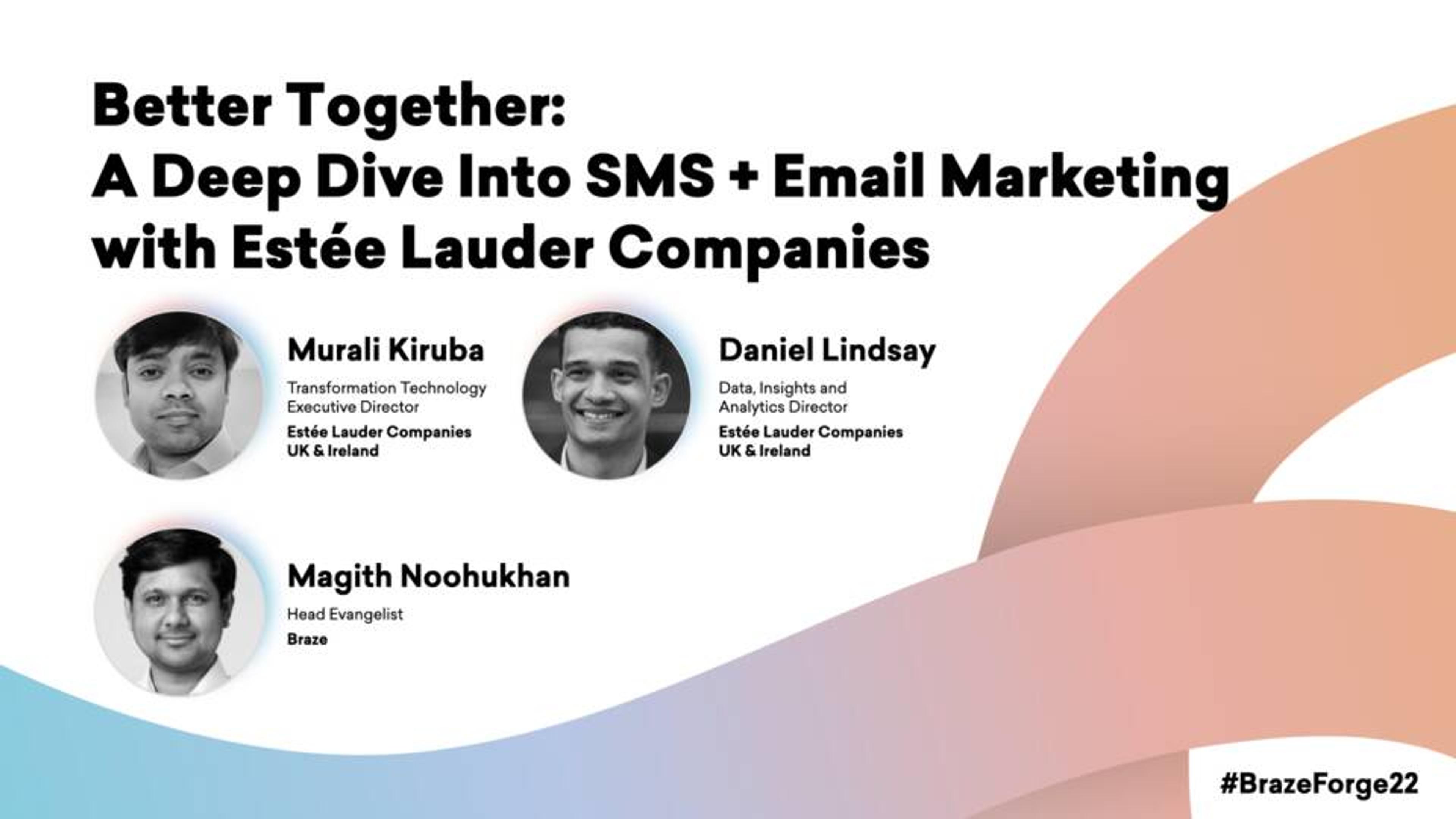 Better Together: A Deep Dive Into SMS+Email Marketing w/ Estée Lauder Companies
