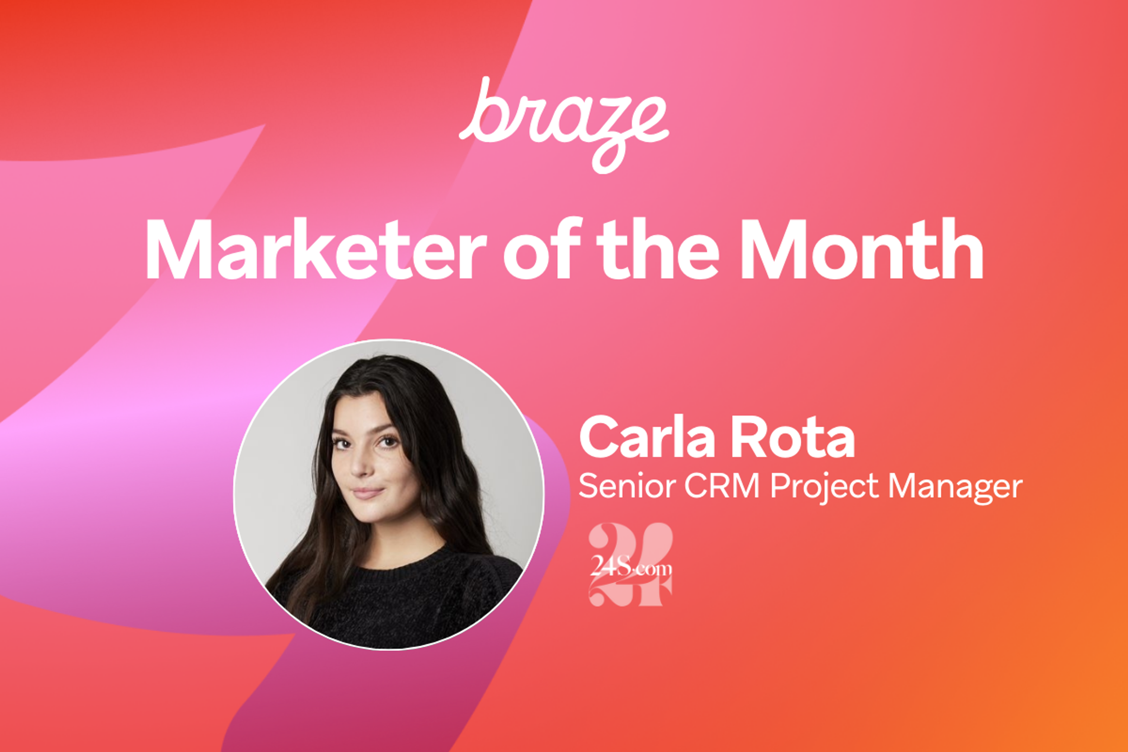 carla rota is the senior crm project manager for 24S