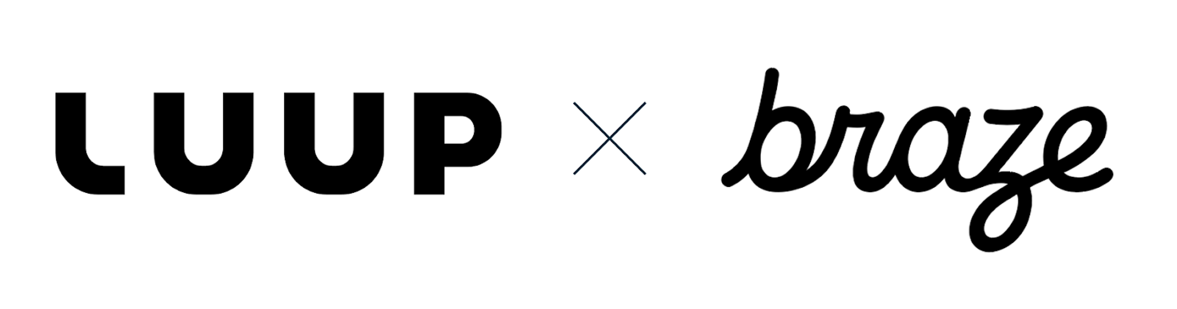 a logo for a company called luup x braze