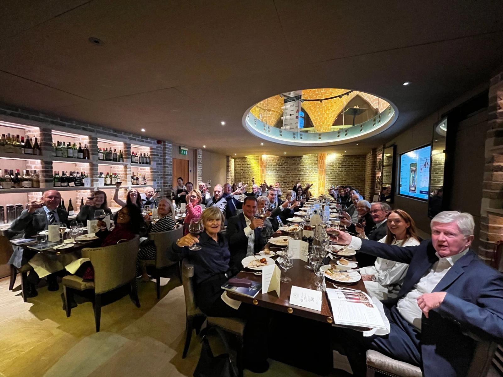Members at the Distillers One of One lunch.