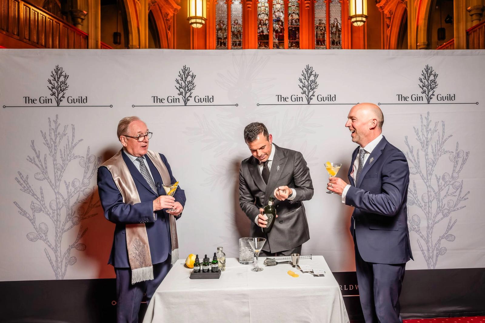 Cocktails at the Gin Guild’s spring Installation.