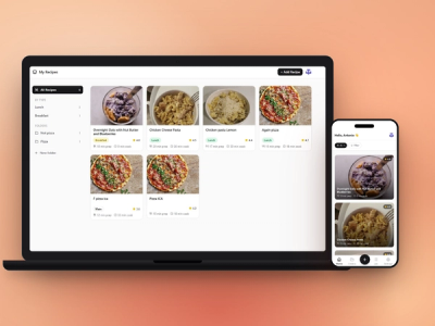 My Recipes App preview