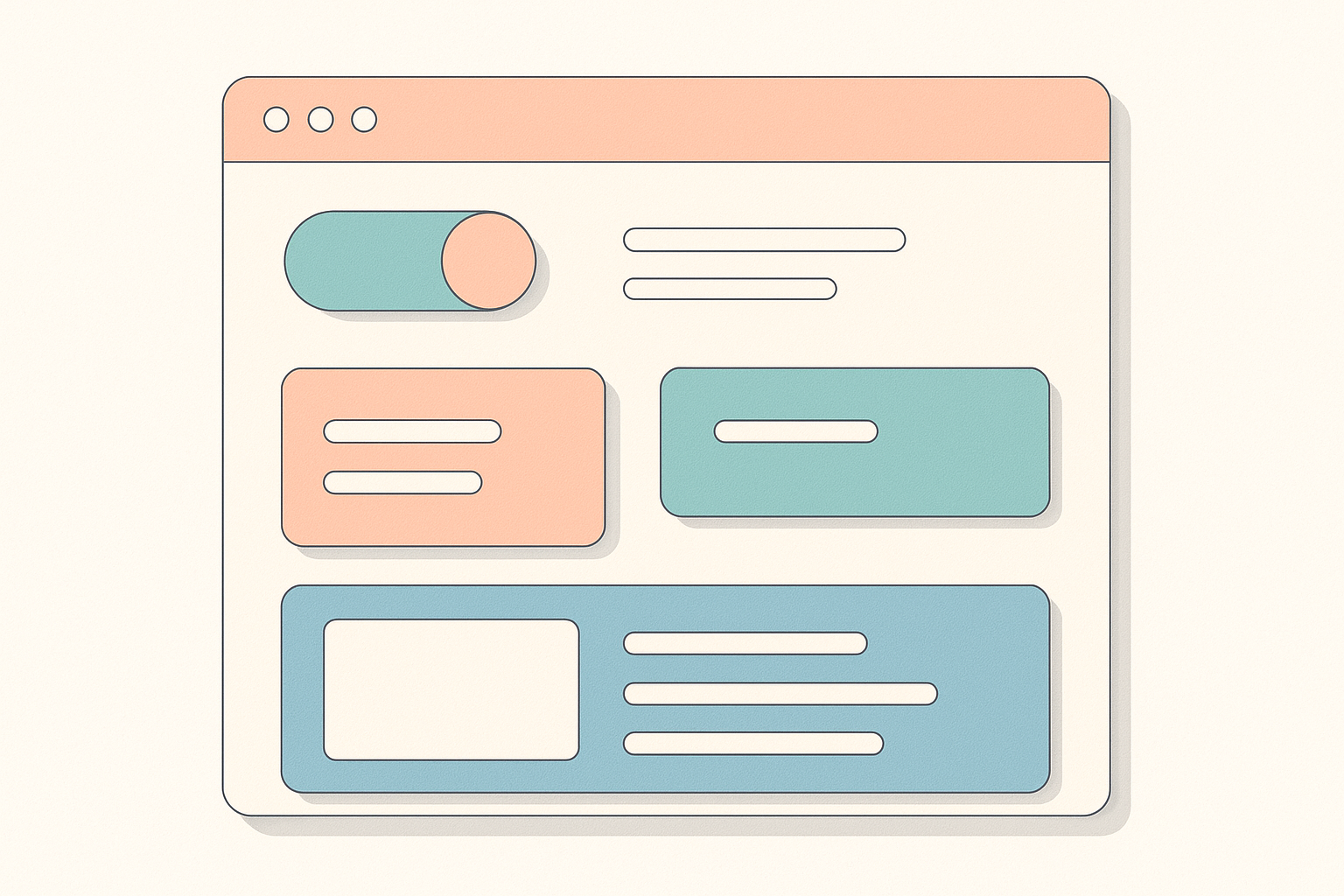 Simple diagram showing how Theme App Extensions and App Embeds add additional functionality into a Shopify storefront without directly editing the theme code