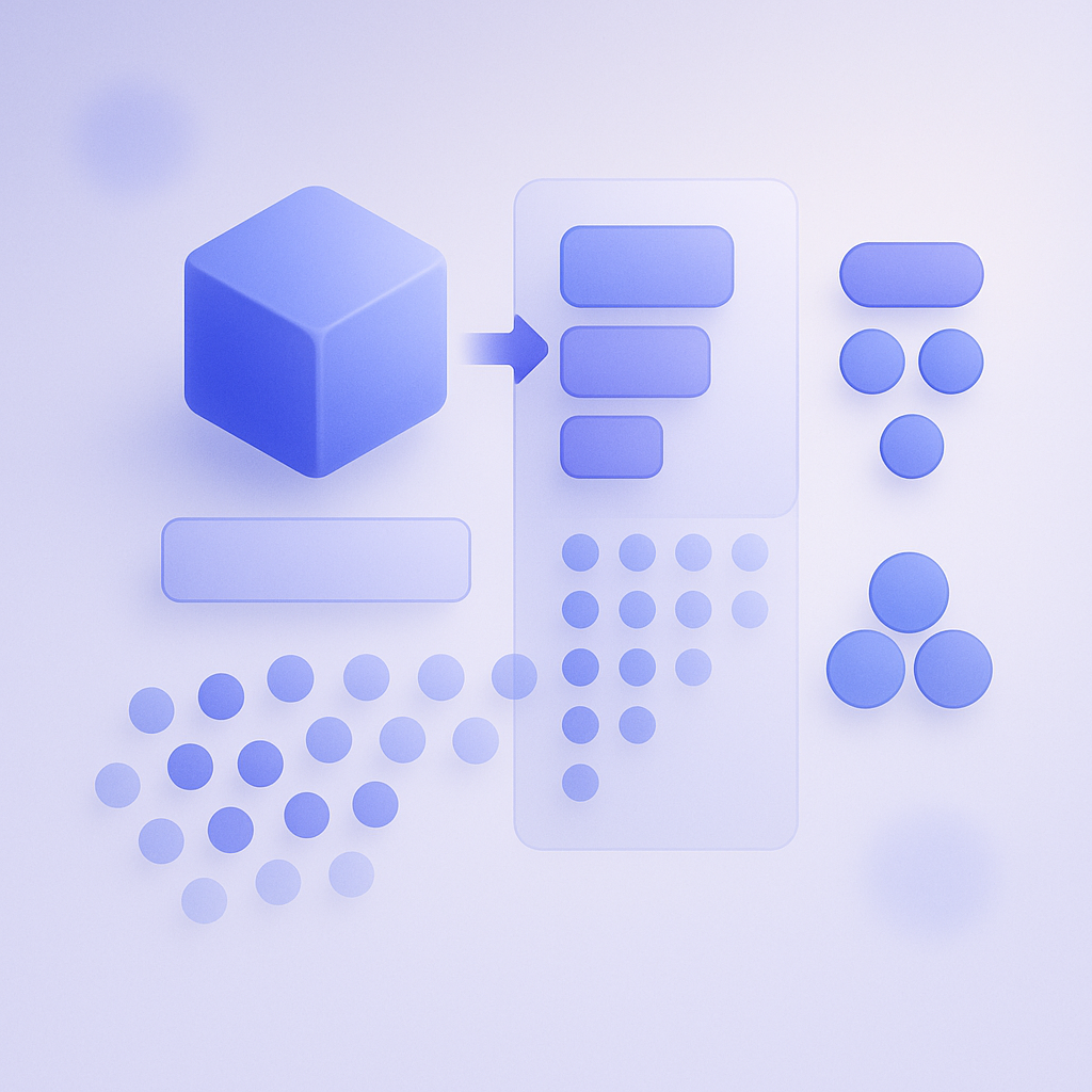 Diagram showing how options like color and size are attached to a single Shopify product and generate individual variants under it.