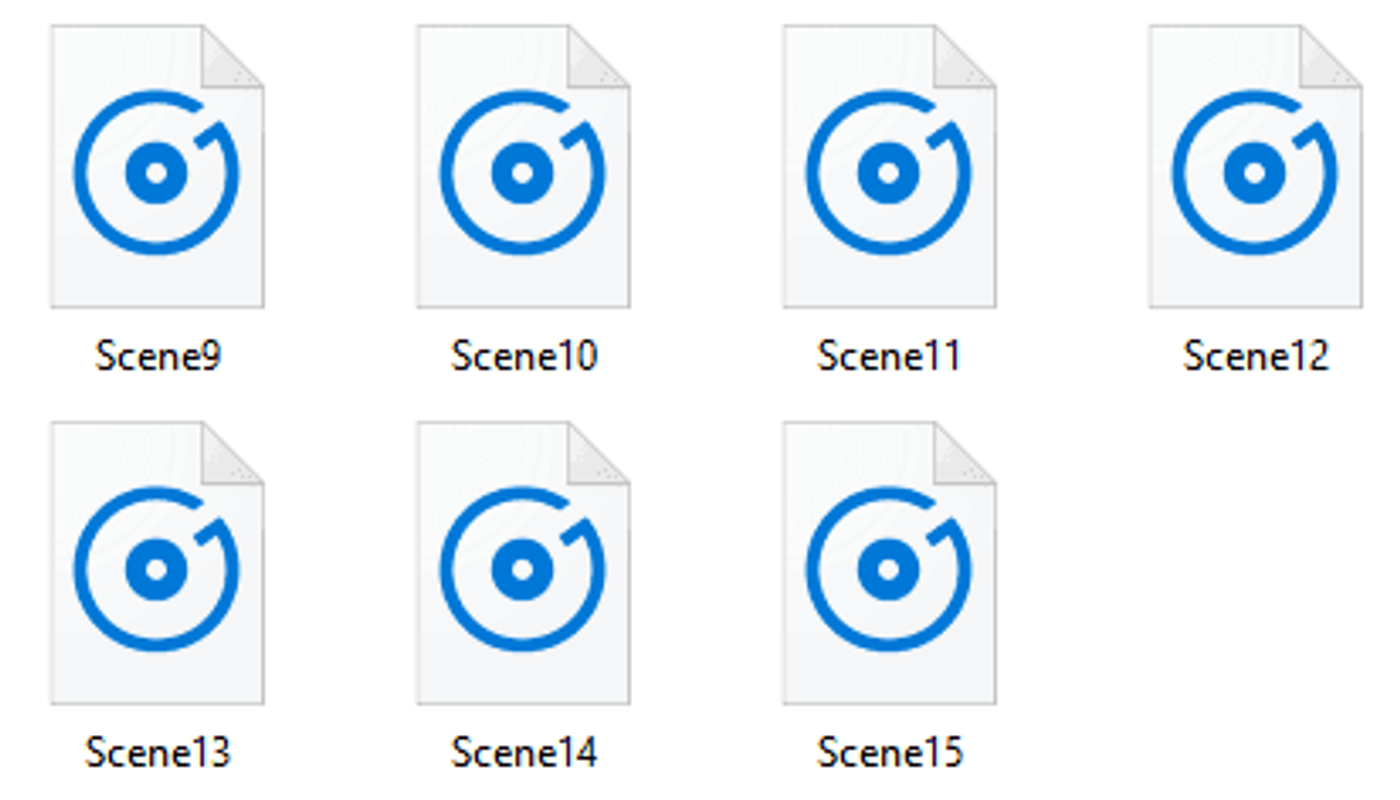 Audio clips snapshot for explainer animation video