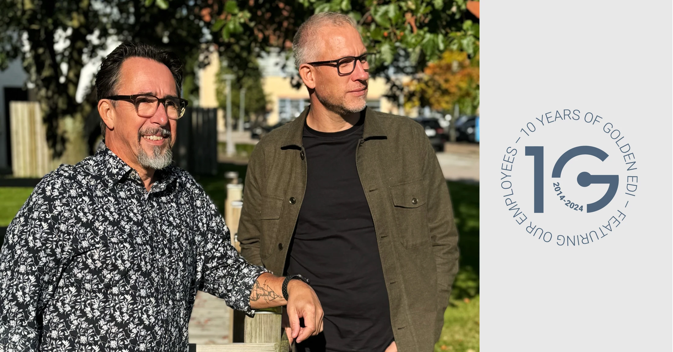 Image of Andreas (left) and Rickard (right)
