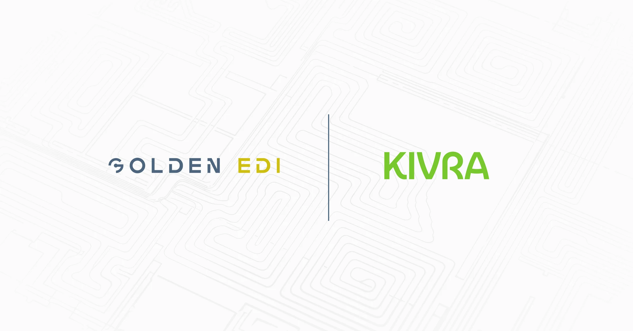 Golden EDI's and Kivra's logotype
