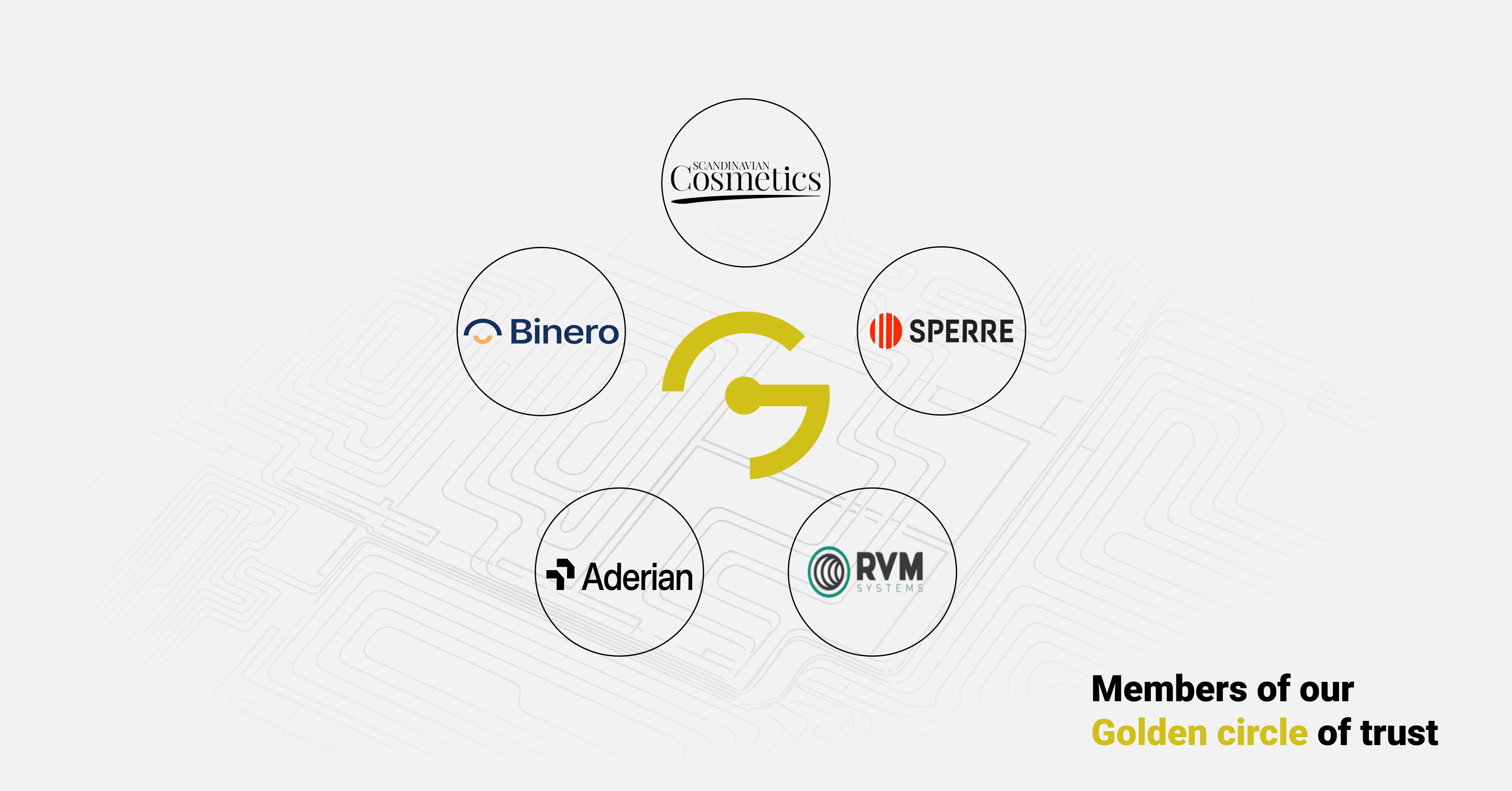 Happy to announce our new customers