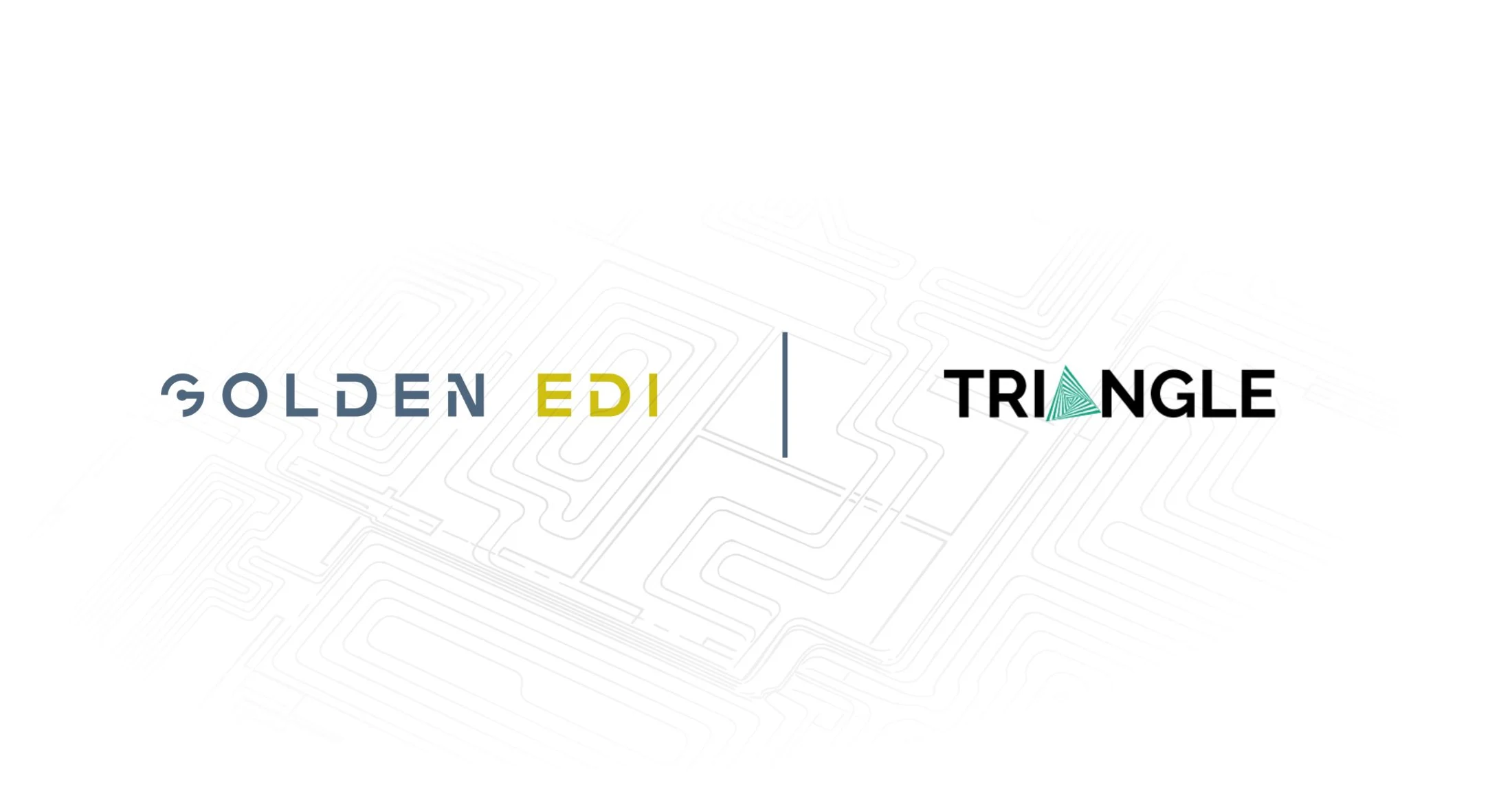 Golden EDI and Triangle's logos