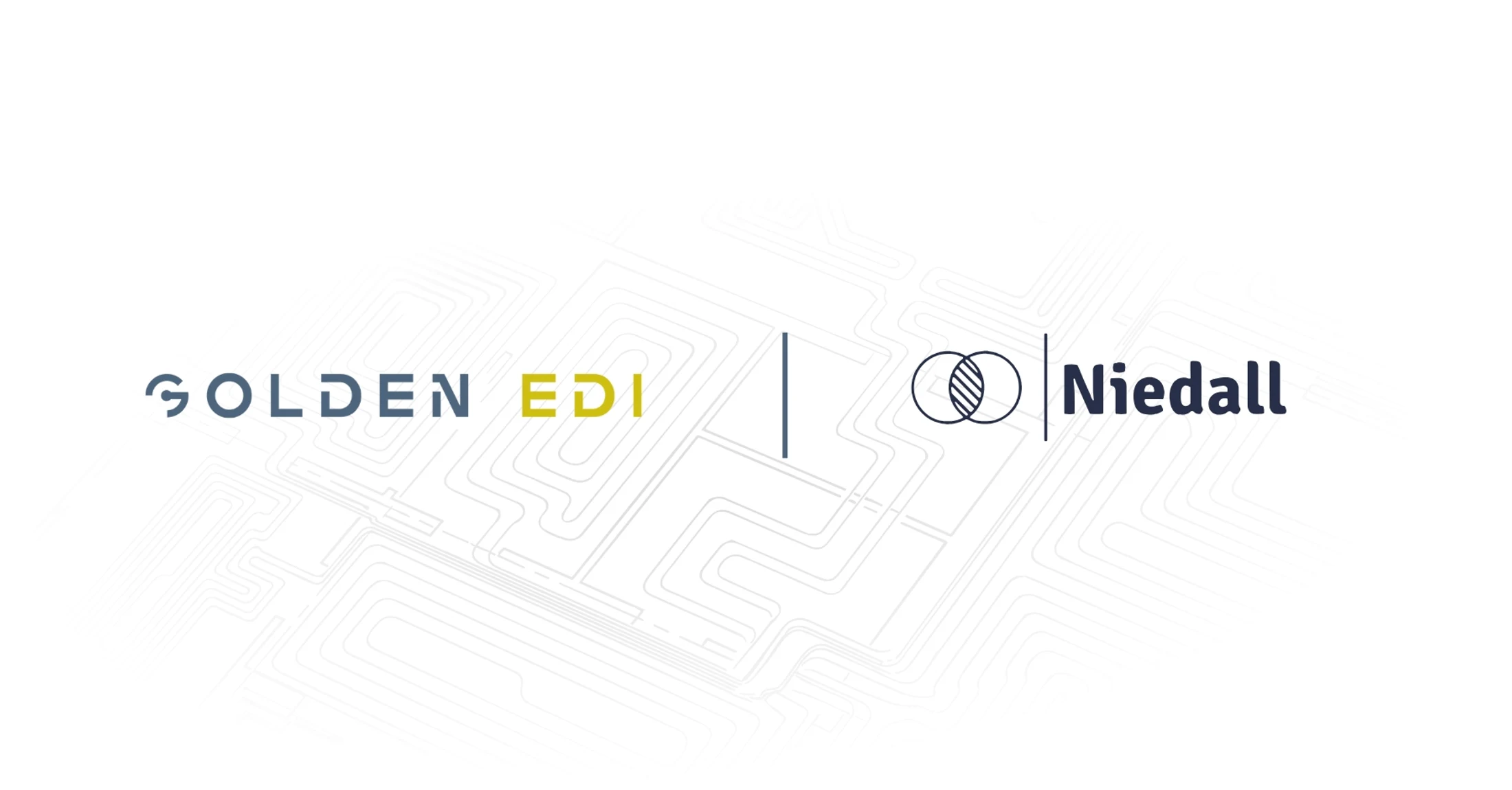 Golden EDI and Niedall logos