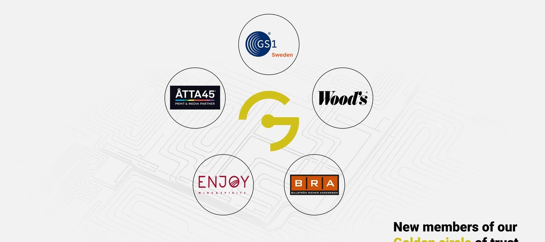 New members of our golden circle