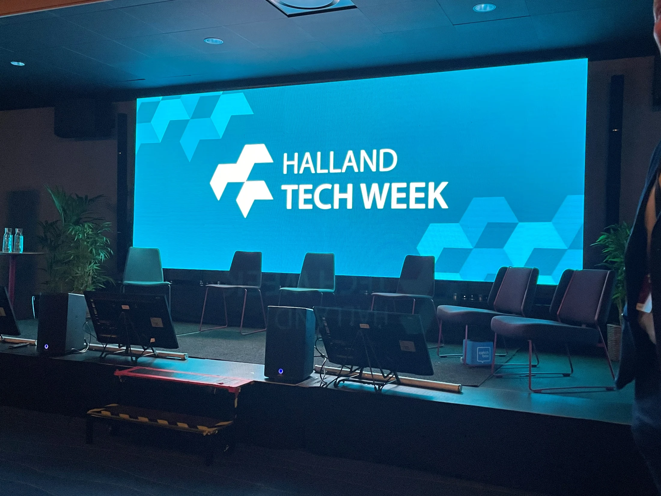 Image of presentation slide at Halland Tech Week 2024