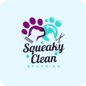 Squeaky Clean Grooming logo