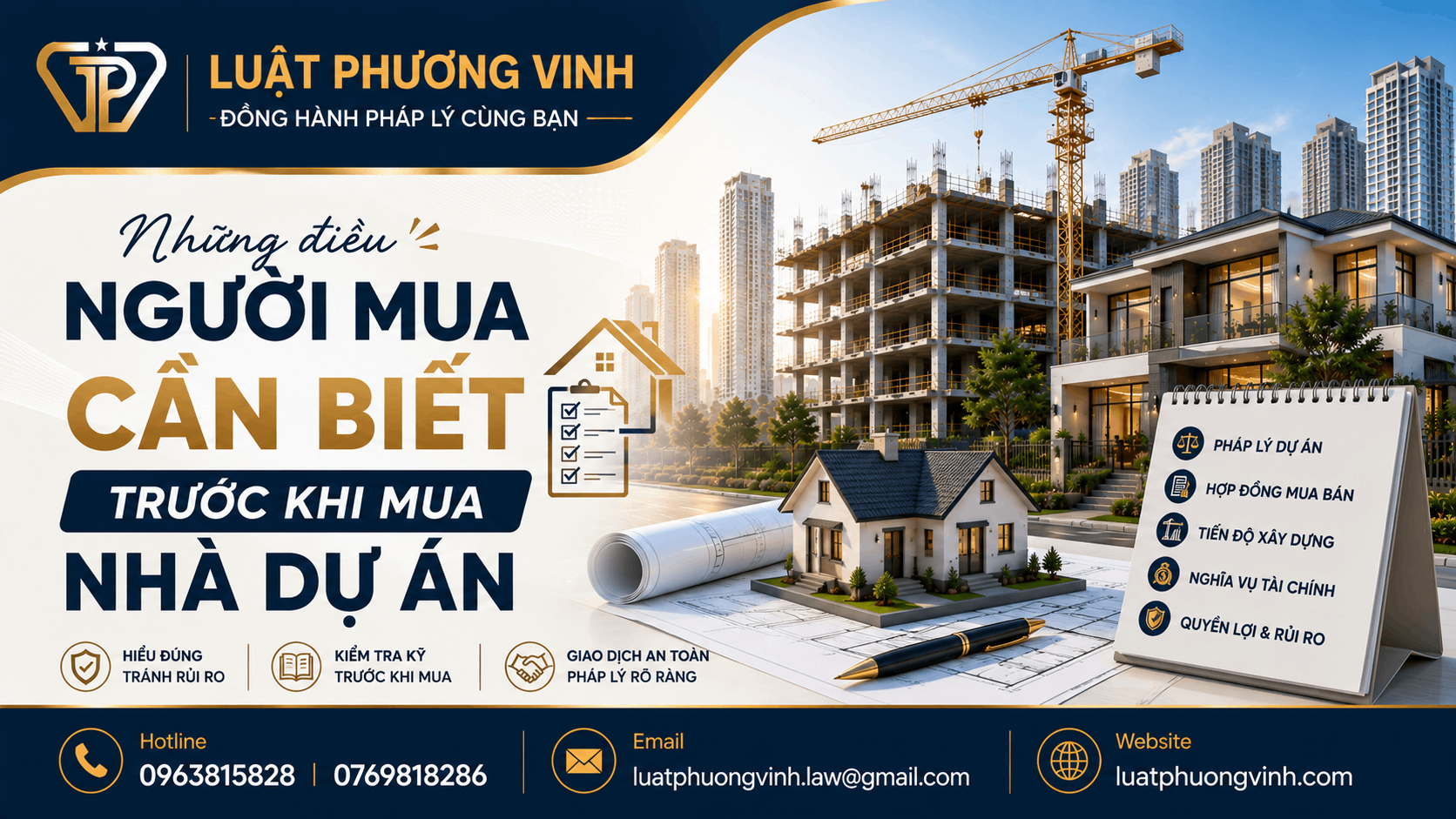 Những điều người mua cần biết trước khi mua nhà dự án?