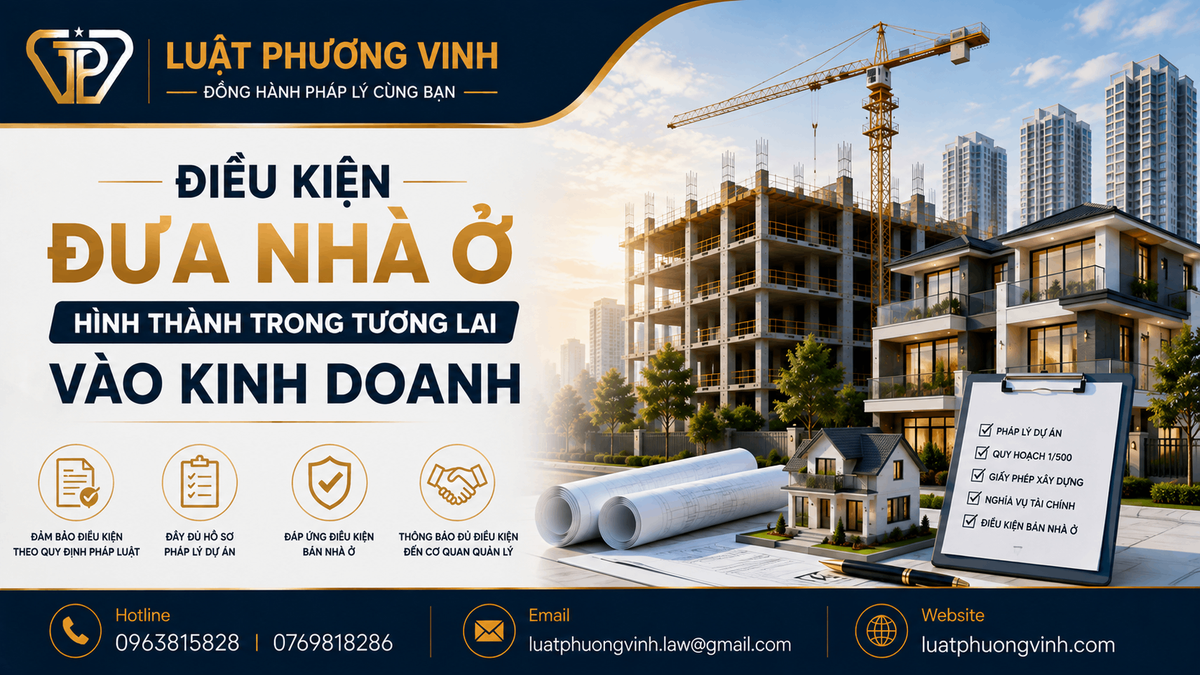 Điều kiện đưa nhà ở hình thành trong tương lai vào kinh doanh