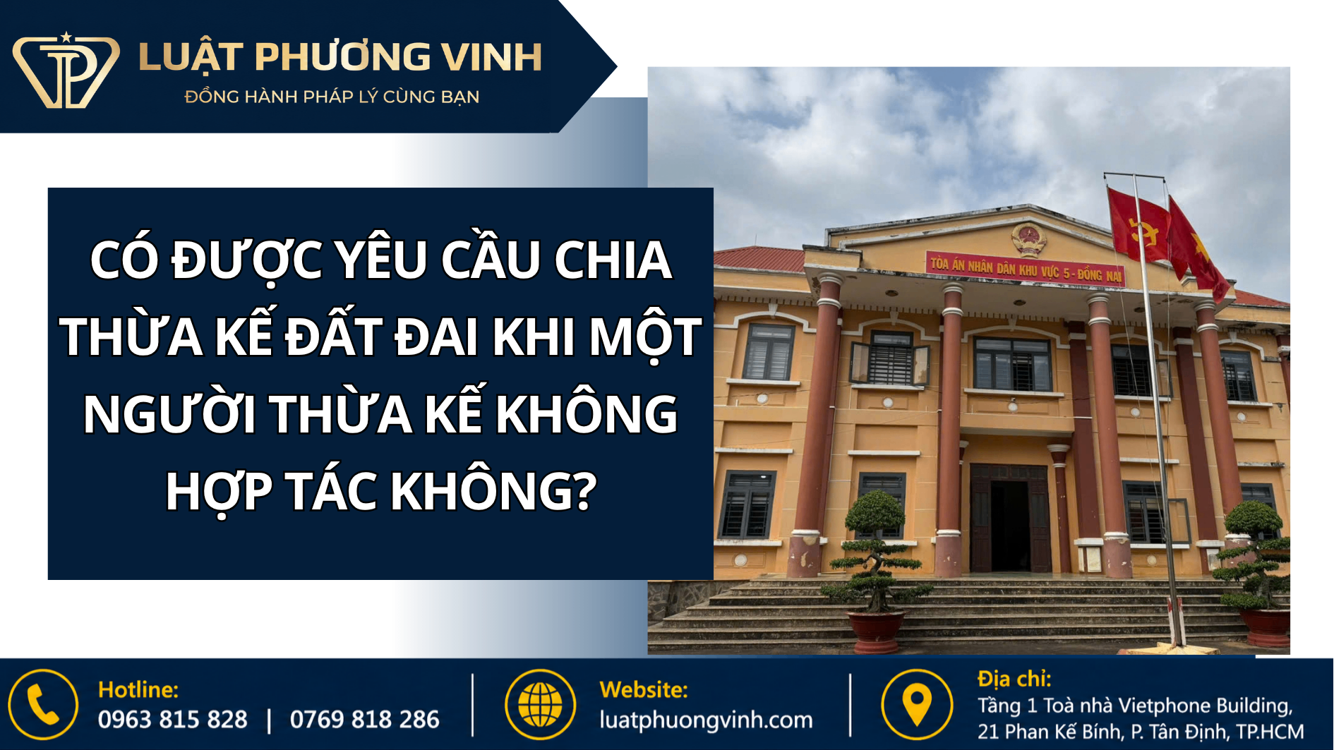 Có được yêu cầu chia thừa kế đất đai khi một người thừa kế không hợp tác không?