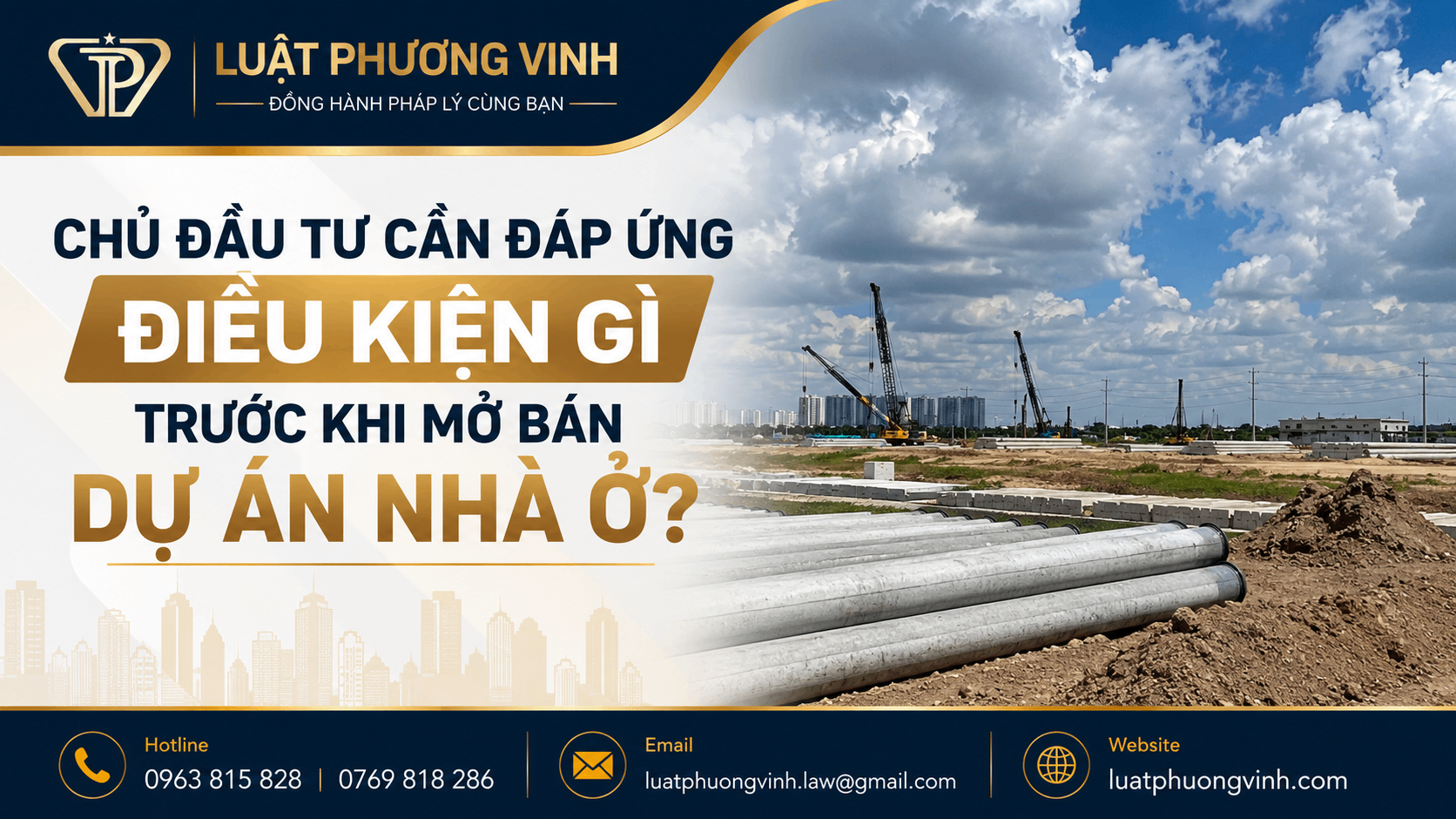 Chủ đầu tư cần đáp ứng điều kiện gì trước khi mở bán dự án nhà ở?