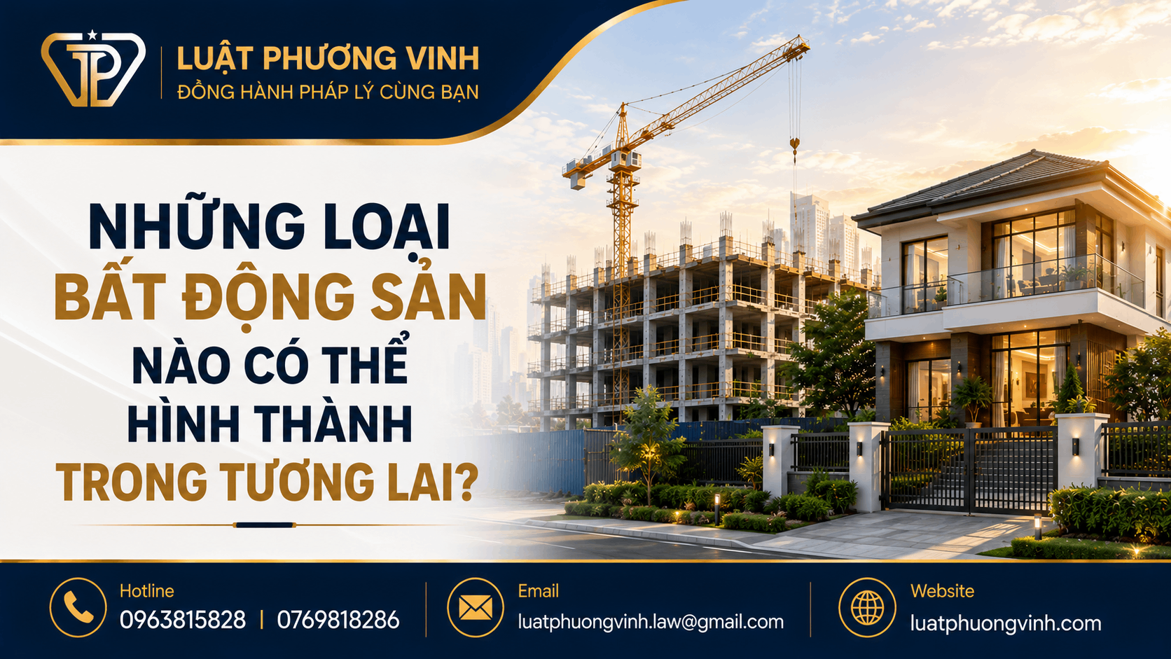 Những loại bất động sản nào có thể hình thành trong tương lai?