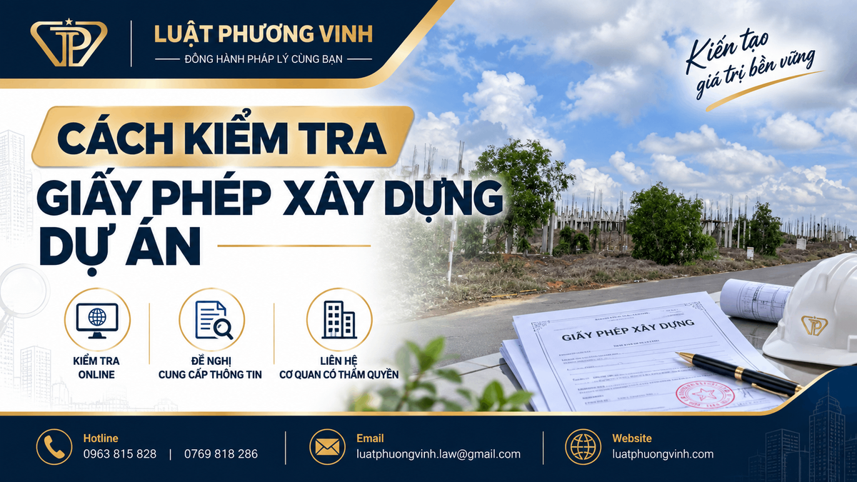 Cách kiểm tra giấy phép xây dựng dự án