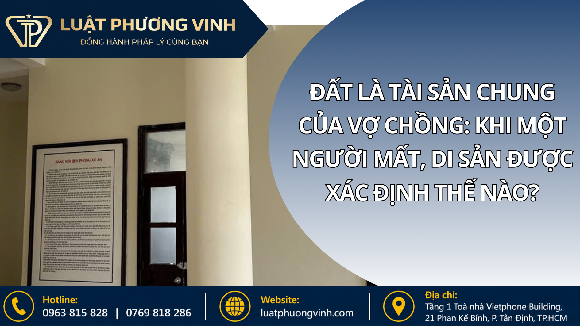 Đất là tài sản chung của vợ chồng: Khi một người mất, di sản được xác định thế nào?