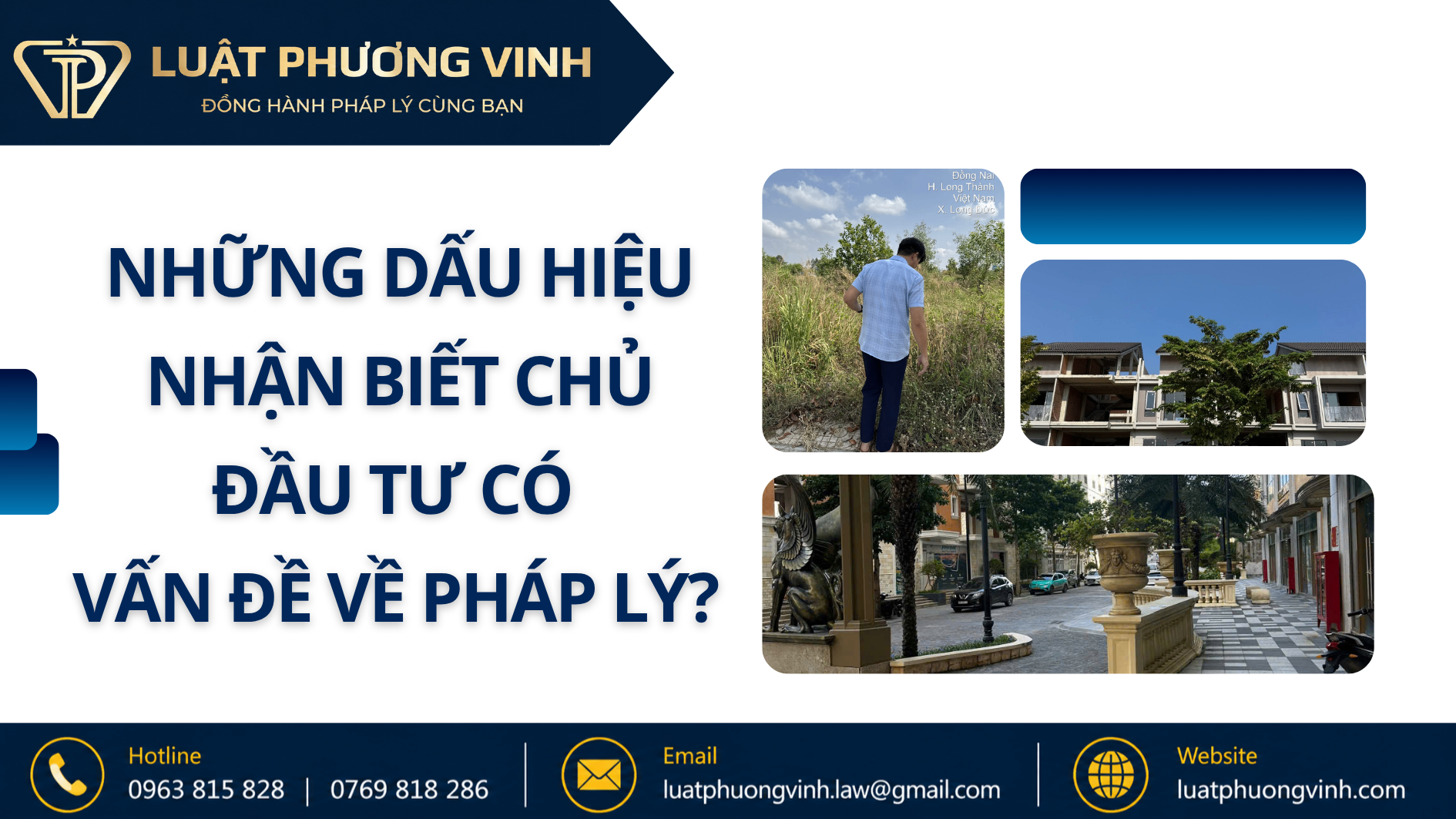 Những dấu hiệu nhận biết chủ đầu tư có vấn đề về pháp lý?
