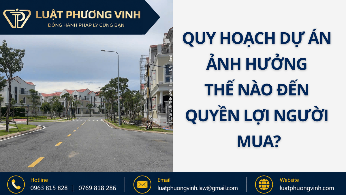 Quy hoạch dự án ảnh hưởng thế nào đến quyền lợi người mua?