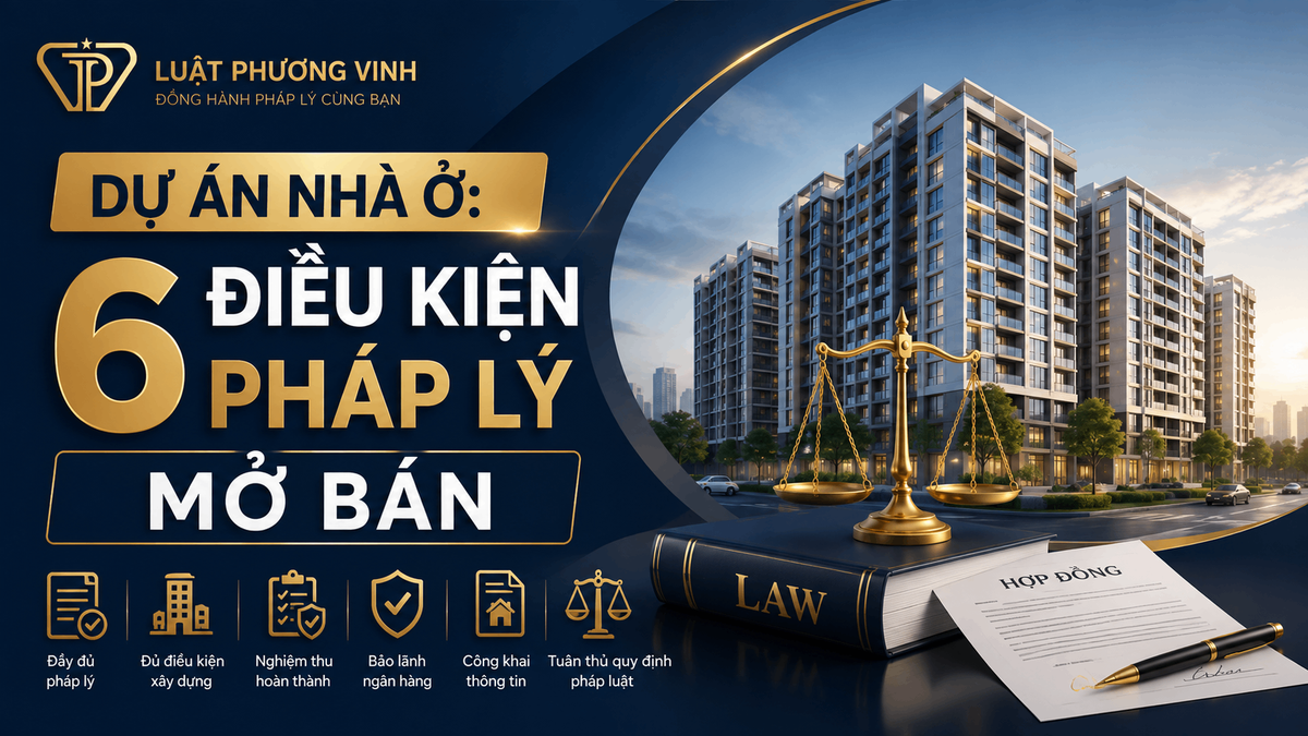 Dự án nhà ở: 6 điều kiện pháp lý mở bán