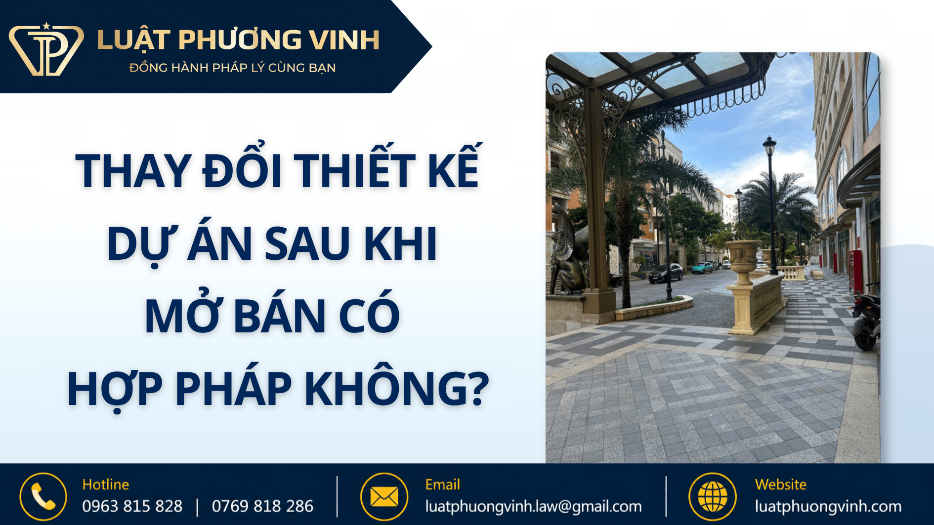 Thay đổi thiết kế dự án sau khi mở bán có hợp pháp không?