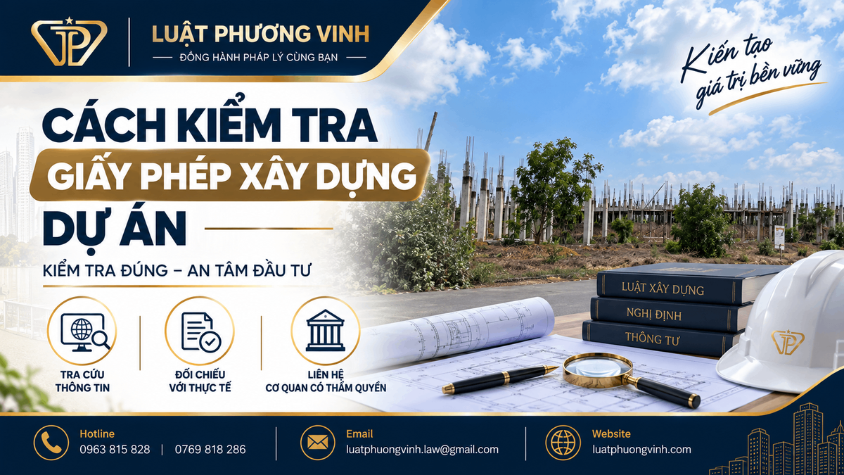 Cách kiểm tra giấy phép xây dựng dự án