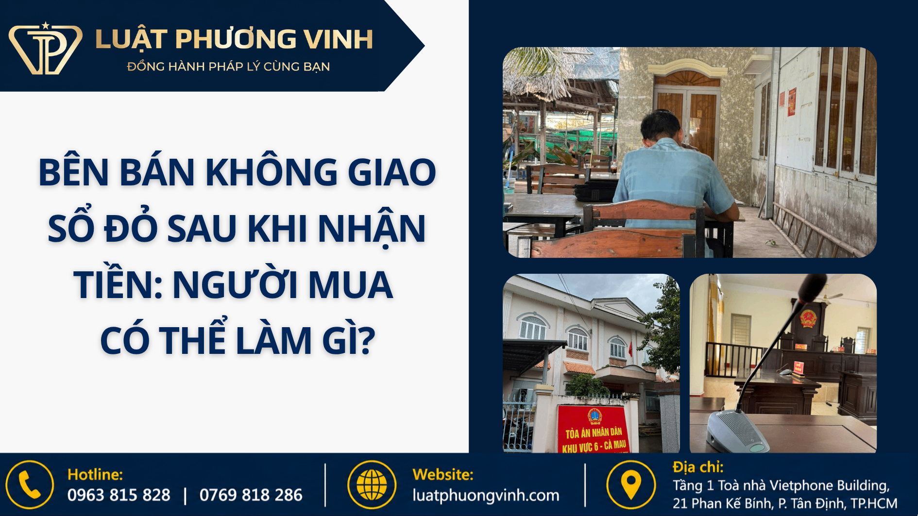 Bên bán không giao sổ đỏ sau khi nhận tiền: Người mua có thể làm gì?