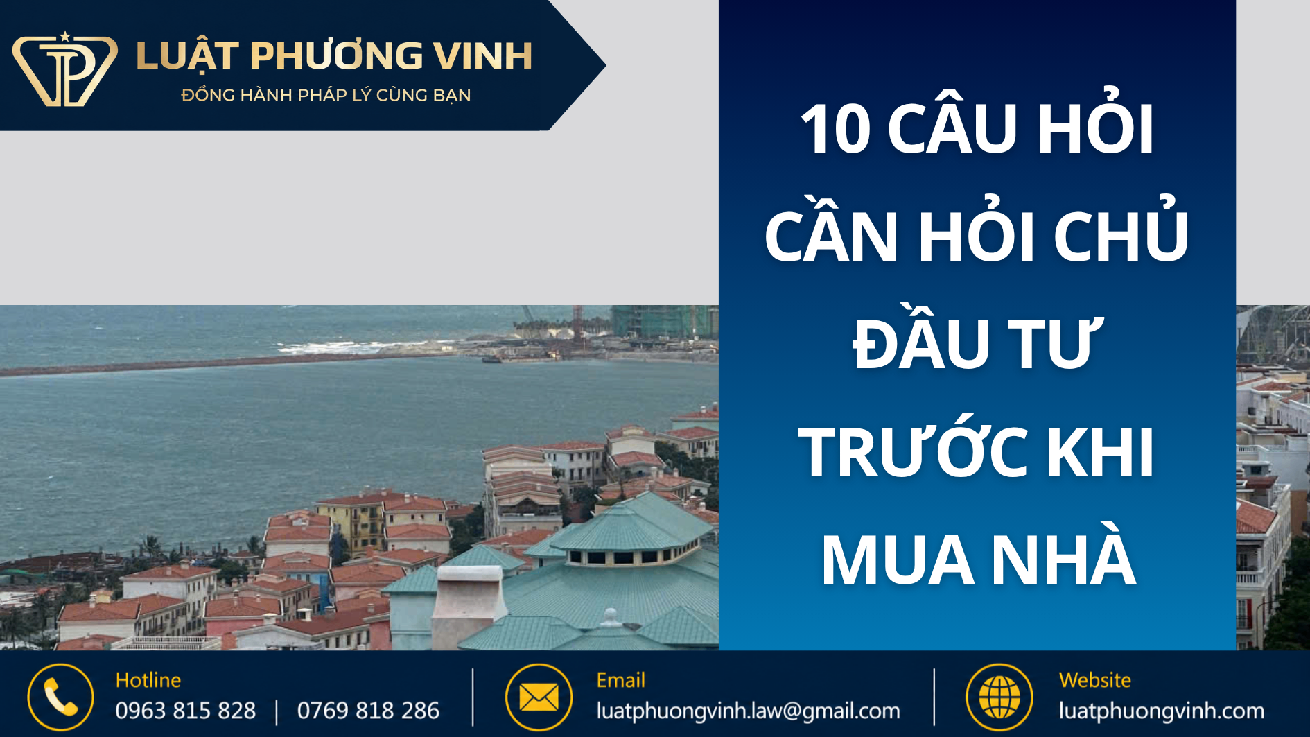 10 câu hỏi cần hỏi chủ đầu tư trước khi mua nhà