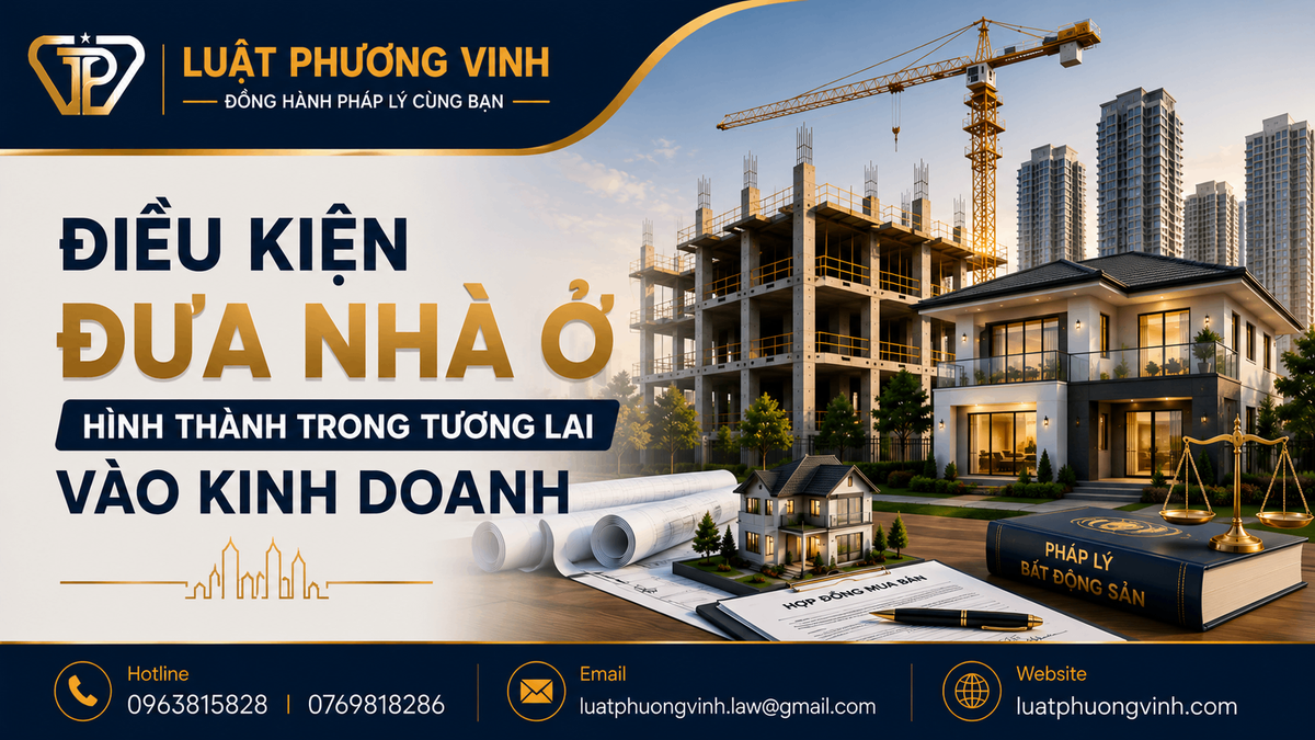 Điều kiện đưa nhà ở hình thành trong tương lai vào kinh doanh