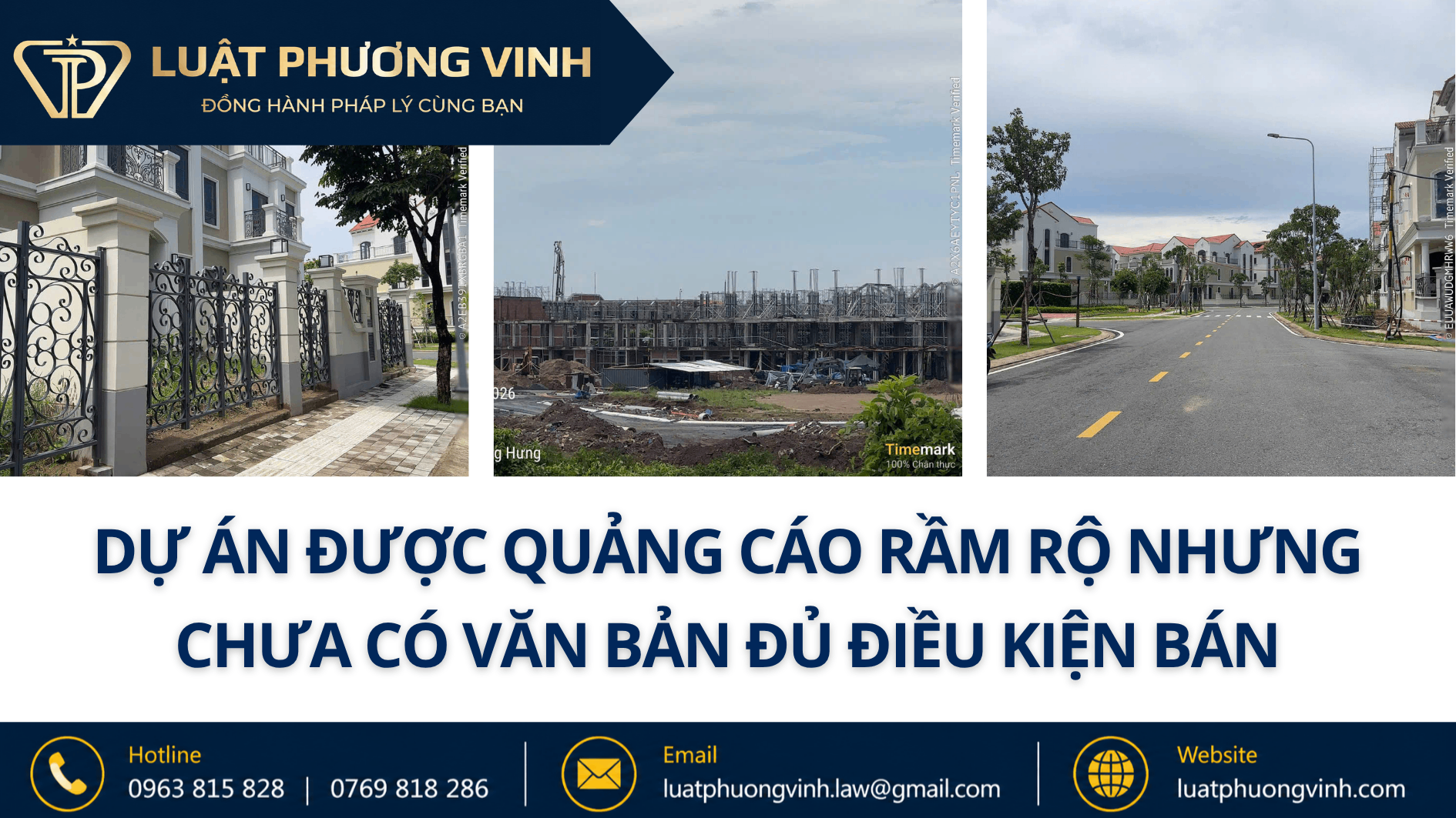 Dự án được quảng cáo rầm rộ nhưng chưa có văn bản đủ điều kiện bán?