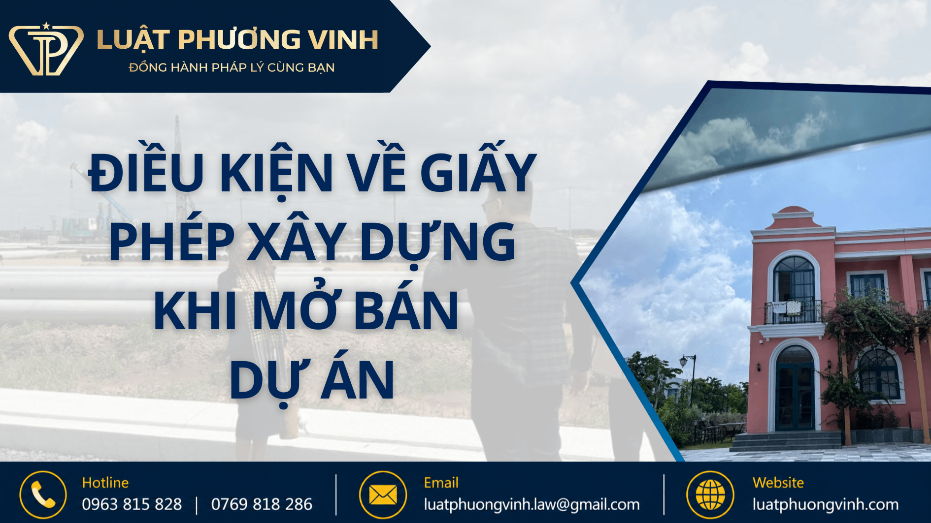 Điều kiện về giấy phép xây dựng khi mở bán dự án