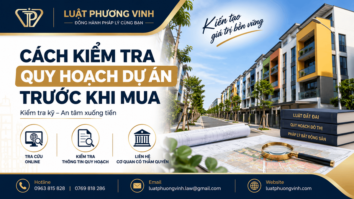 Cách kiểm tra quy hoạch dự án trước khi mua