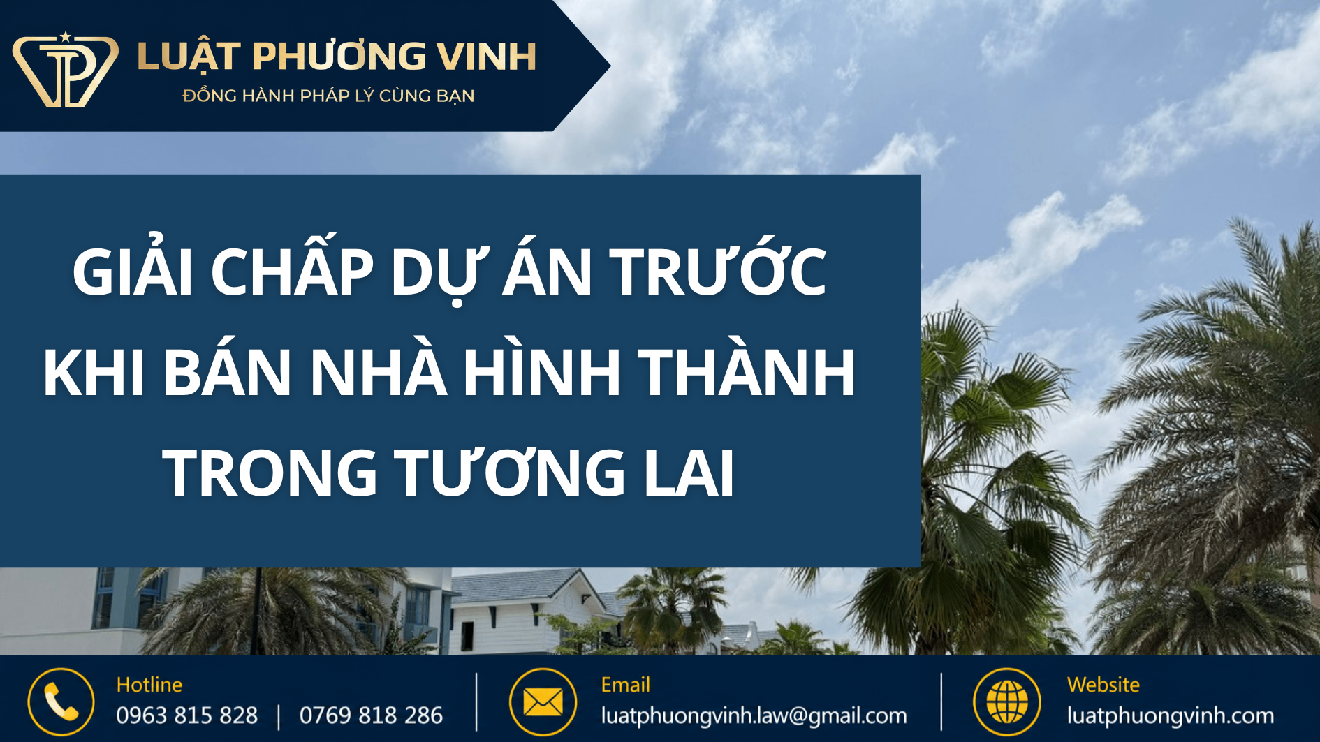 Giải chấp dự án trước khi bán nhà hình thành trong tương lai