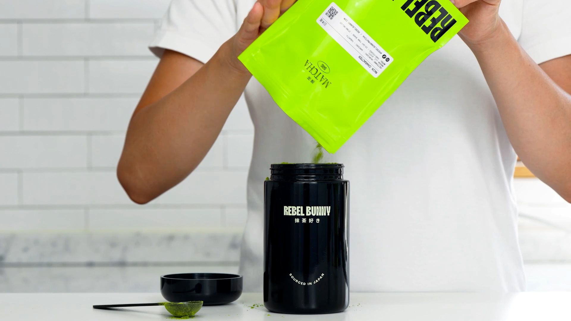 Always scoop with a clean, dry utensil