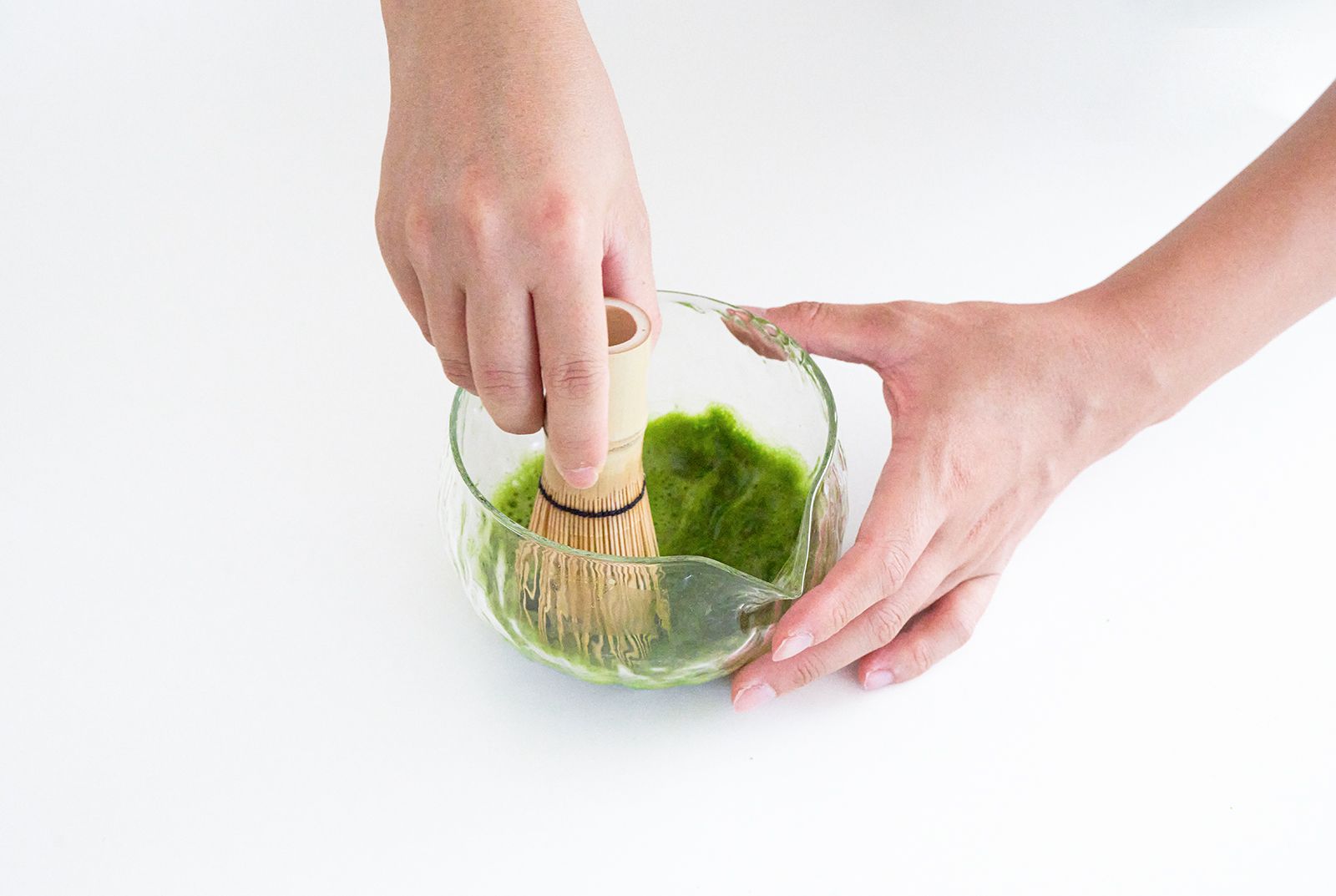 Whisk away bubbles  