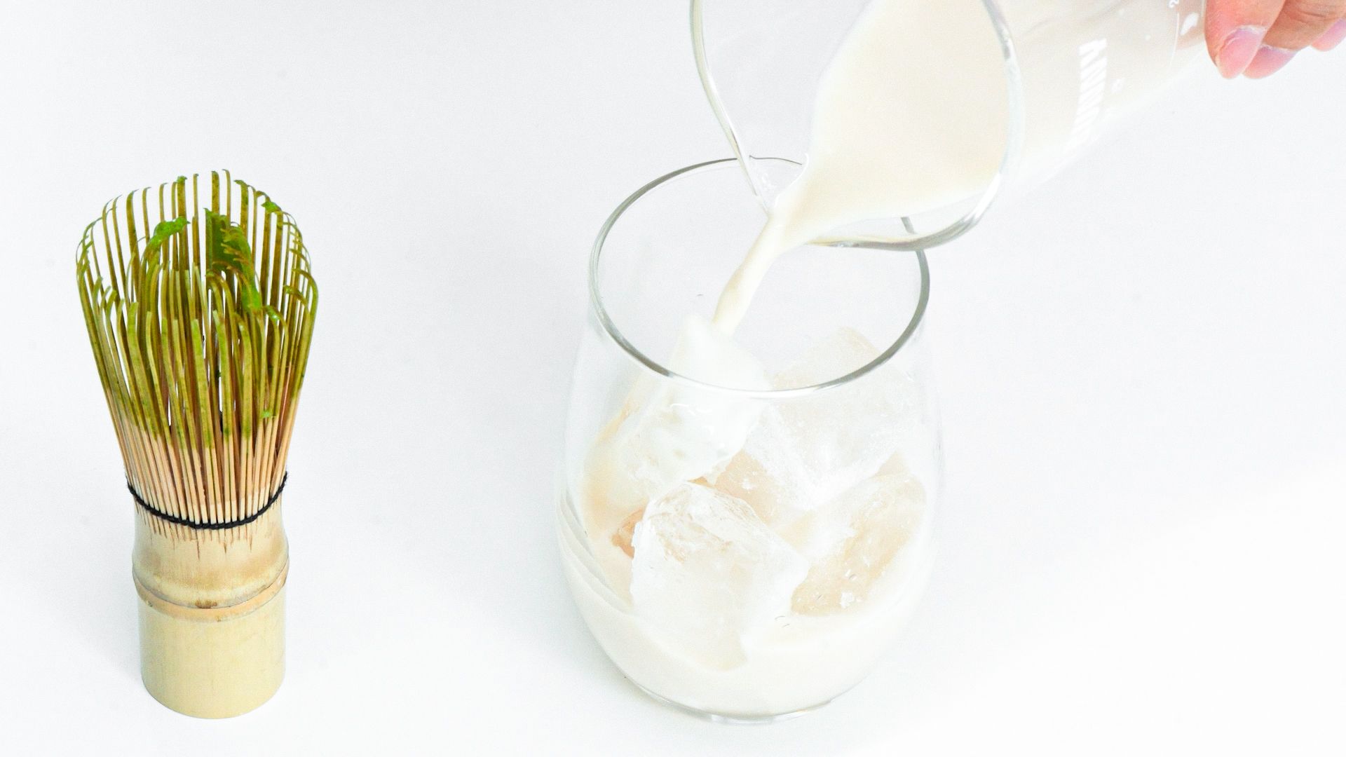 Pour over milk